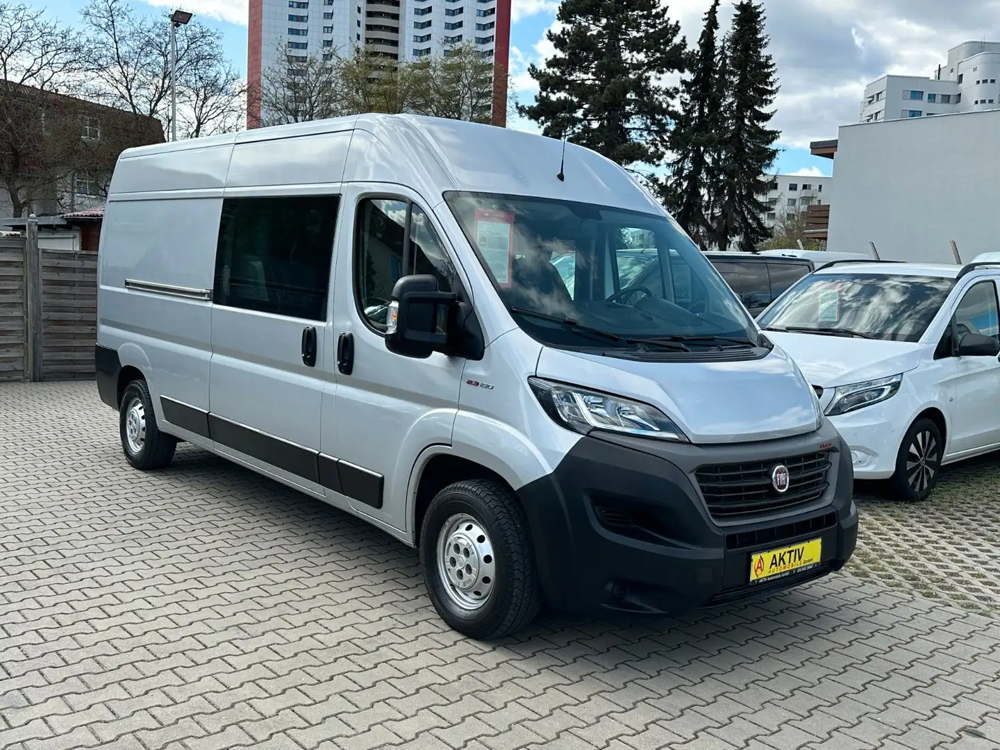 Fiat Ducato 35 160 L4H2 Snoeks Doppelkabine*6 Sitzer* Grau - 1