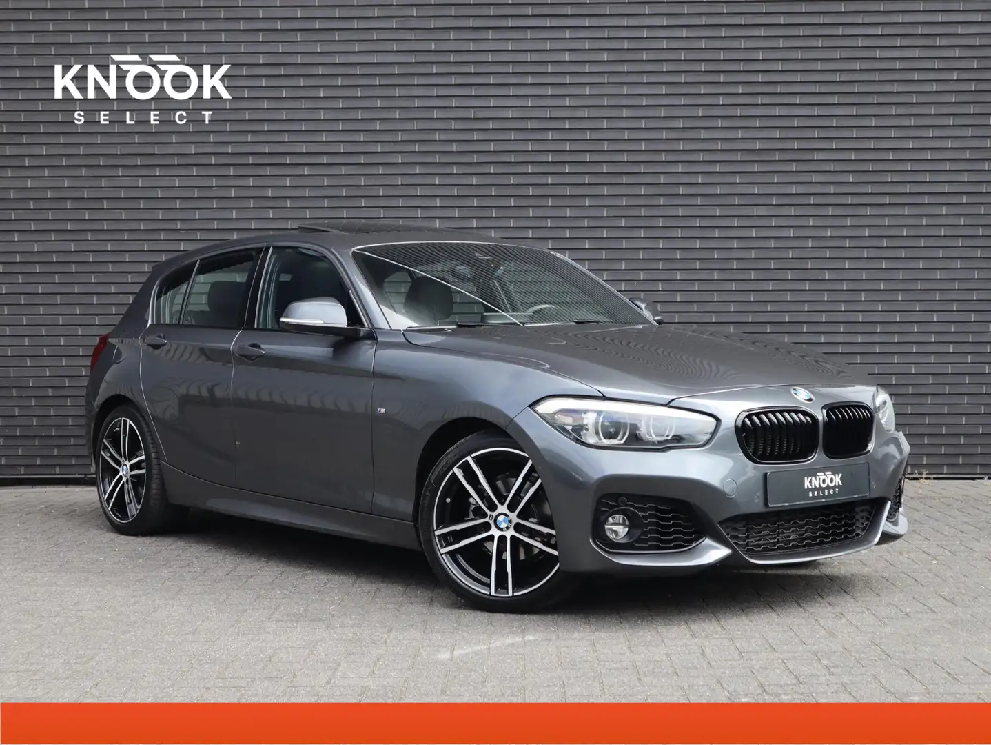 BMW 118 1-serie 118i M Sport High Executive Grigio - 1