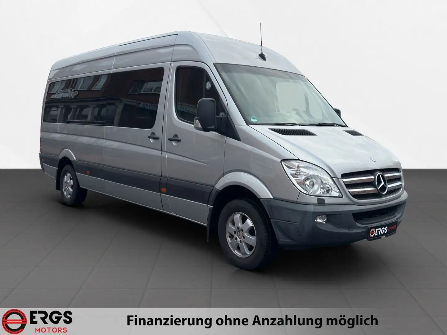 Mercedes-Benz Sprinter 316 CDI Maxi "1.Hand,4Si,Klima,AHK" Zilver - 2