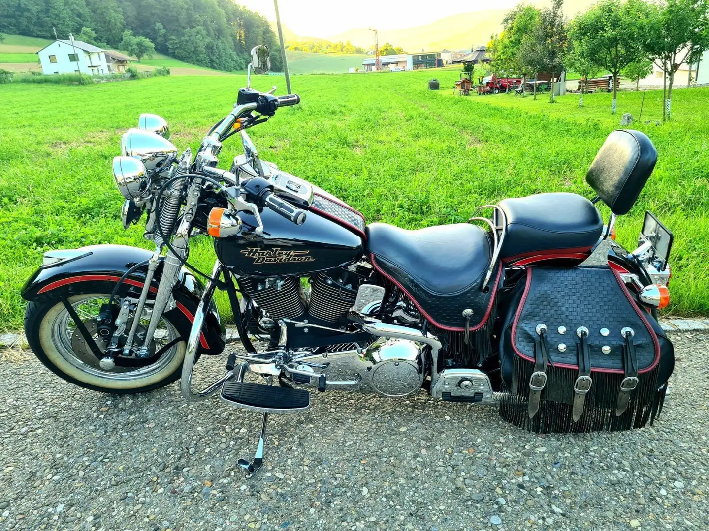 Harley-Davidson Heritage Springer Schwarz - 2