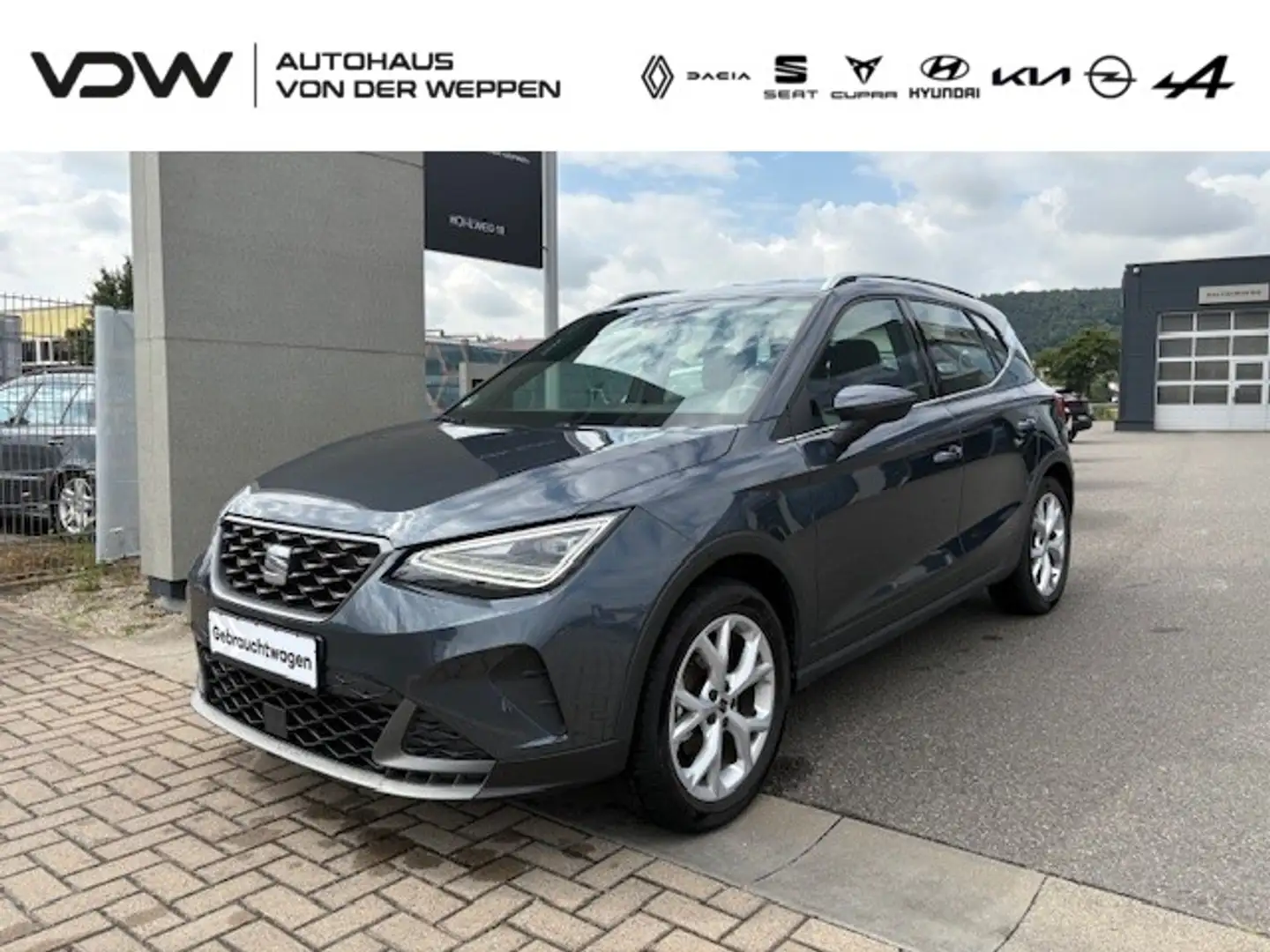 SEAT Arona FR Klima Navi Einparkhilfe Sitzheizung Grijs - 1
