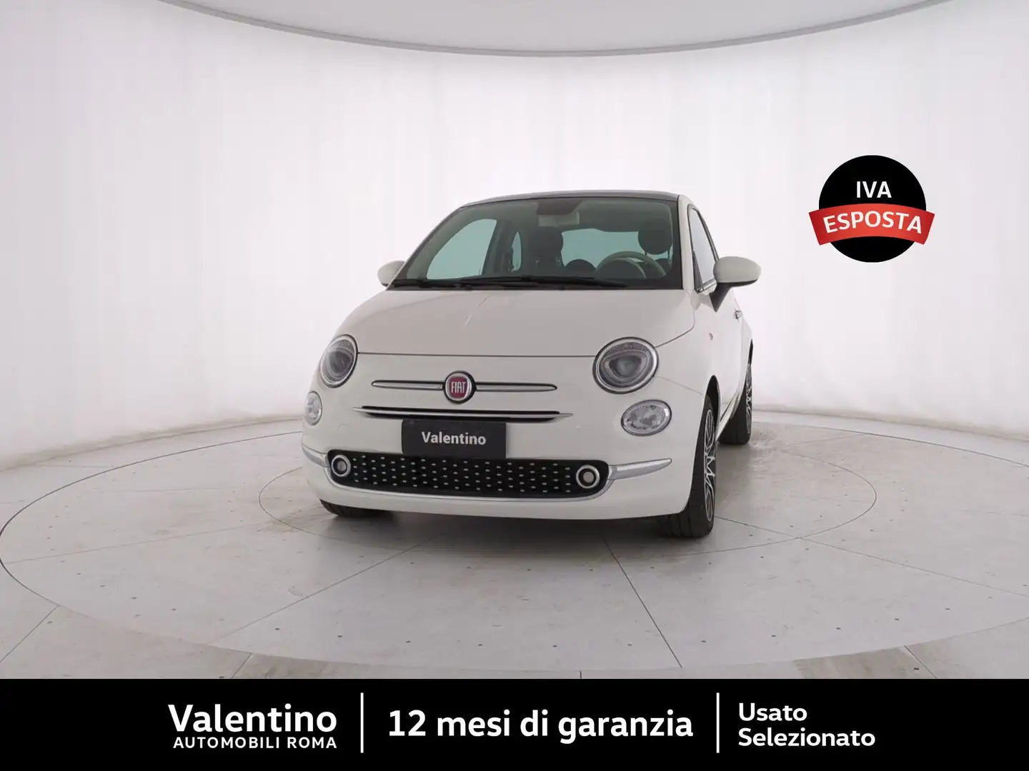 Fiat 500 1.0 Hybrid Lounge Bianco - 1