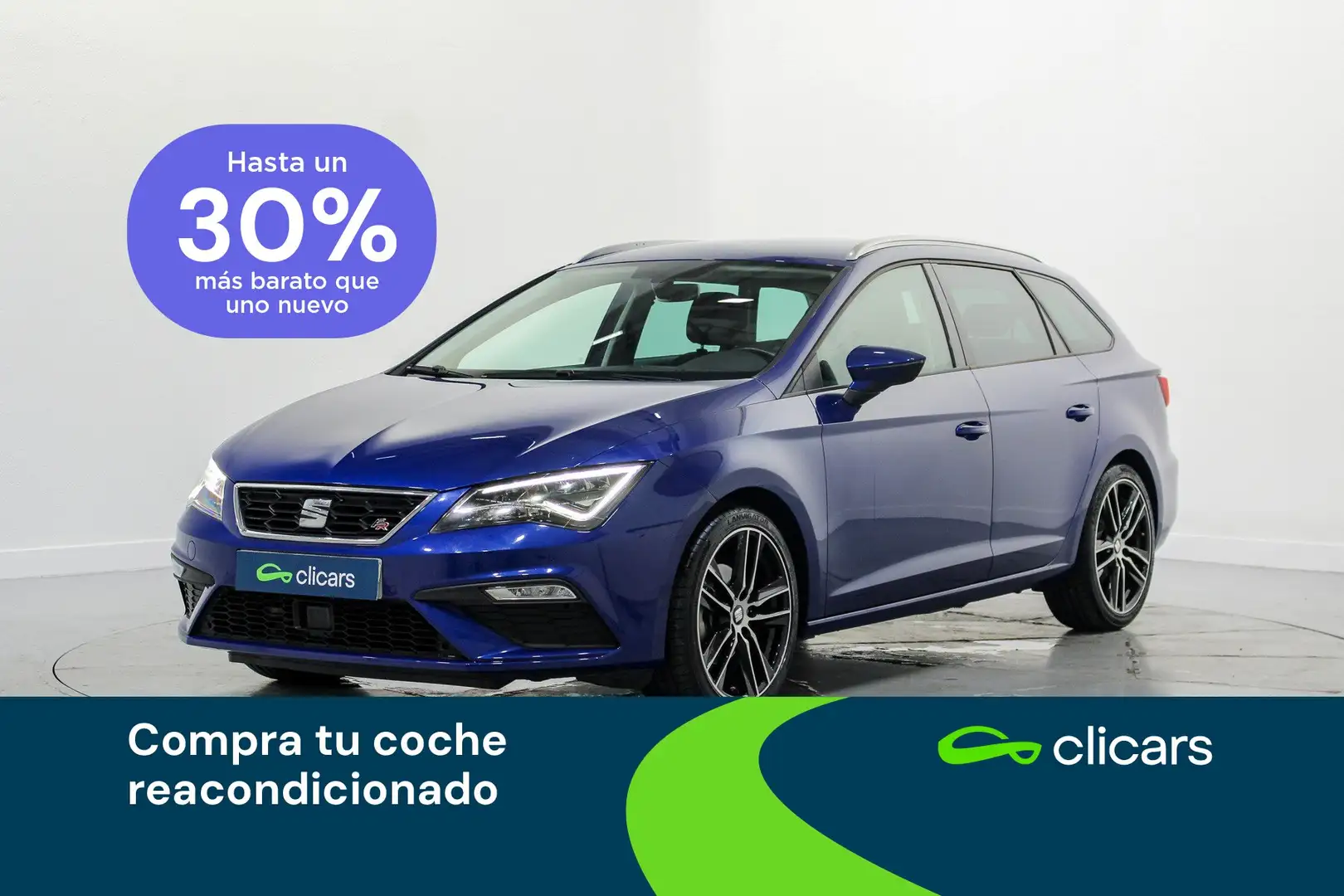 SEAT Leon ST 1.5 EcoTSI S&S FR DSG7 150 Azul - 1