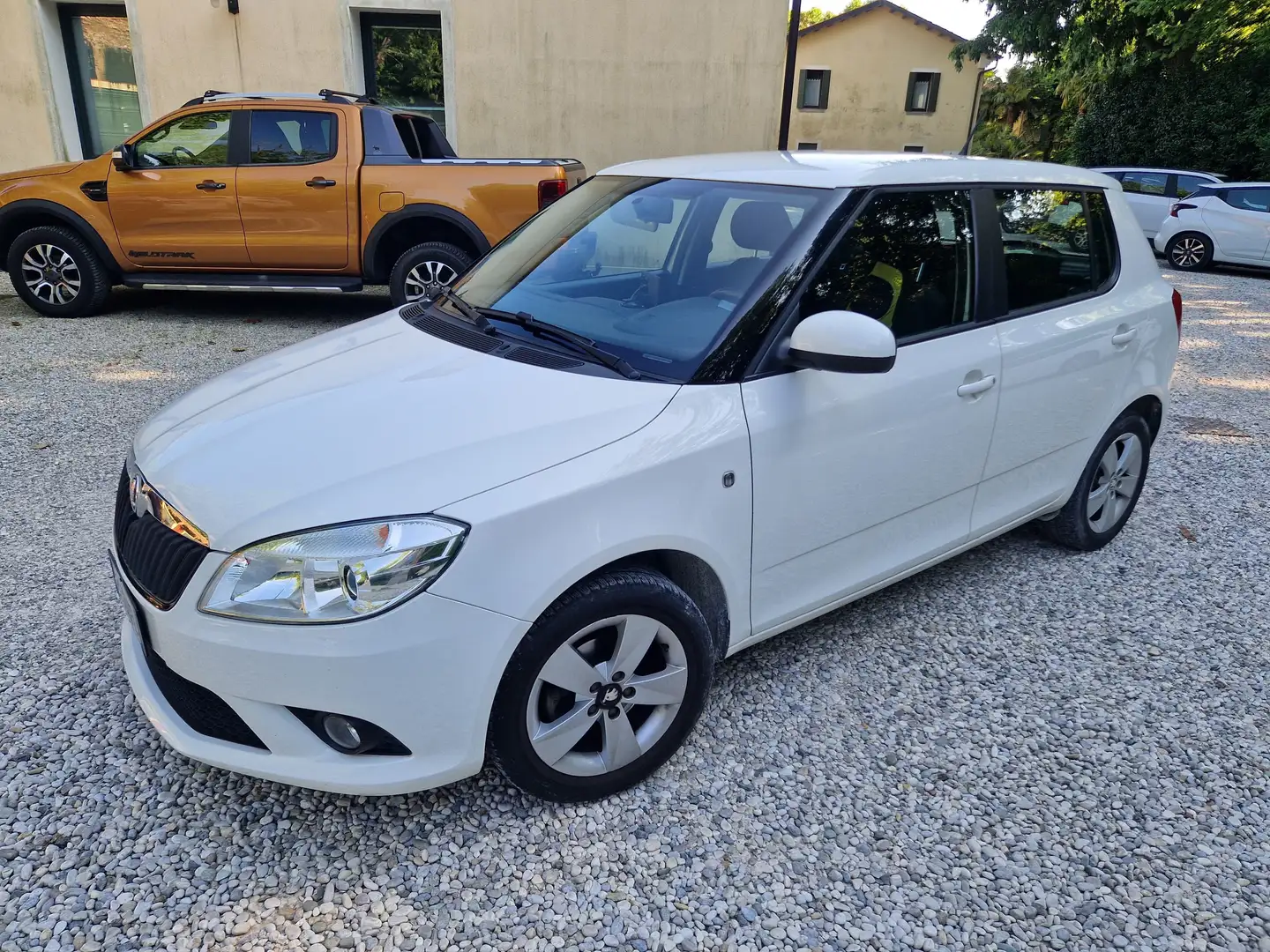 Skoda Fabia Fabia II 2014 Berlina 1.2 Ambition (style) 70cv FL Bianco - 1