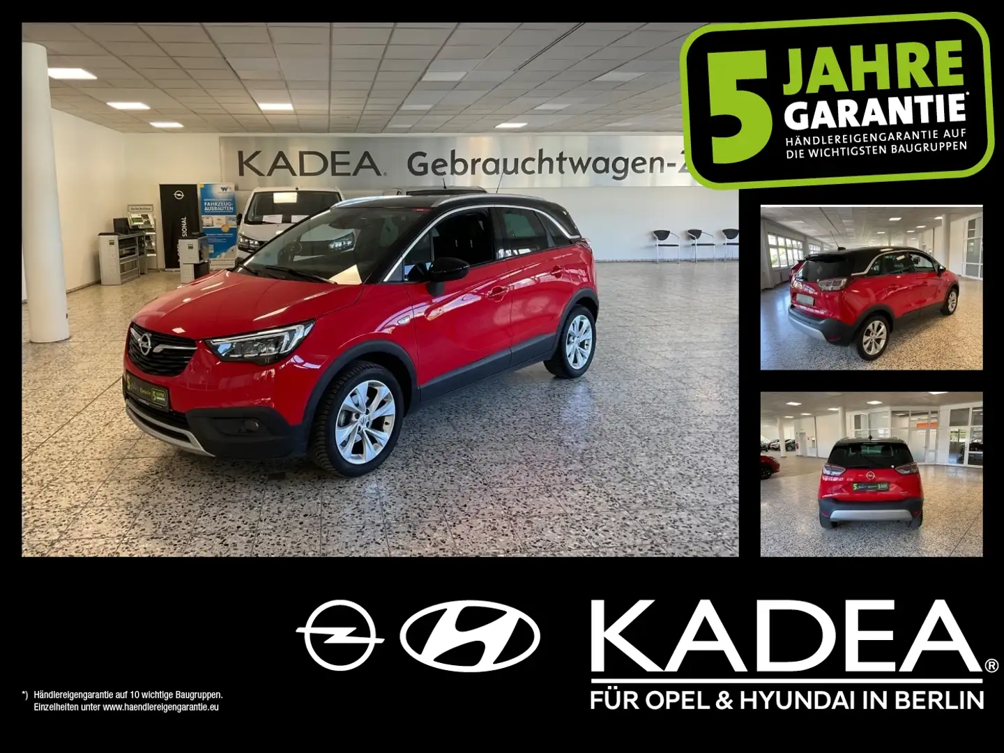 Opel Crossland 1.2 Turbo INNOVATION HeadUp, Navigation Rot - 1