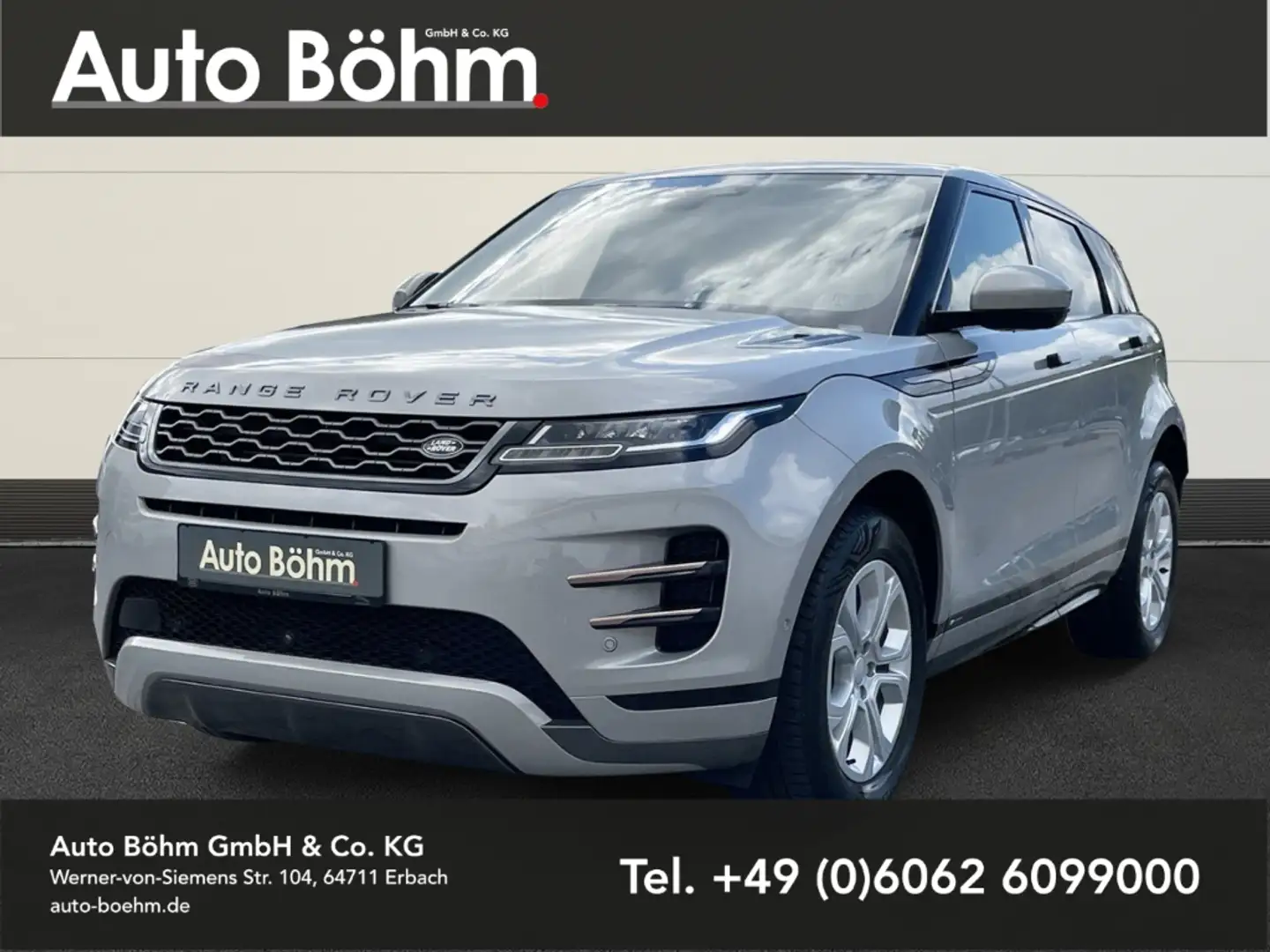 Land Rover Range Rover Evoque P300e R-Dynamic S PHEV+ACC+AHK Silber - 1