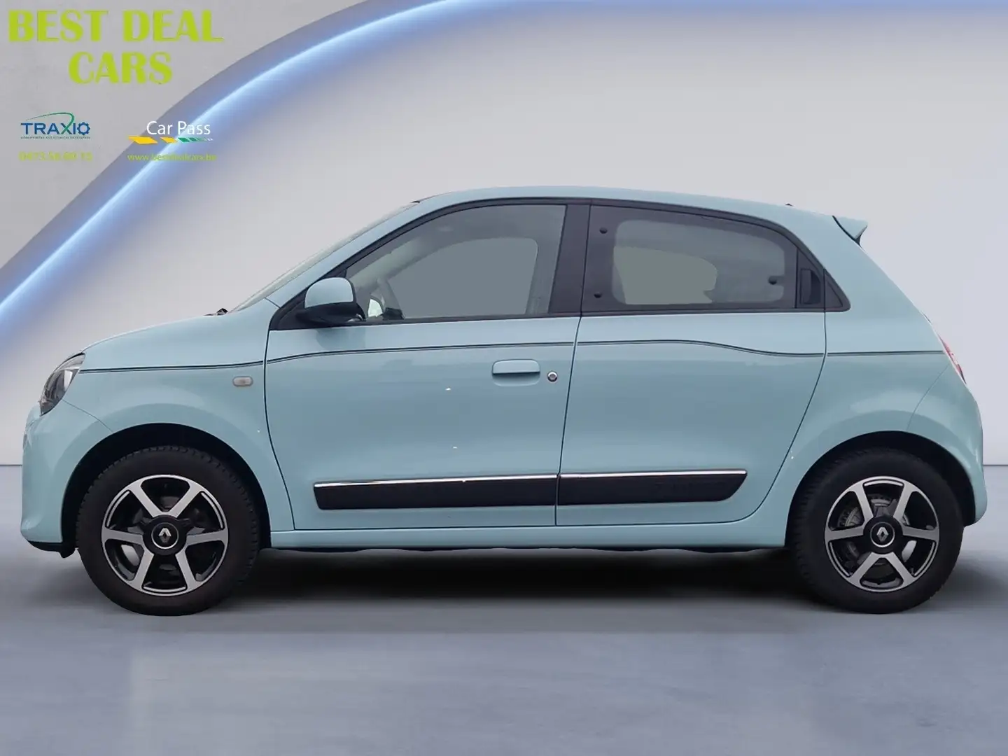 Renault Twingo 0.9 TCe Intens S Panorama 1 An/Jaar Garantie! Blu/Azzurro - 2