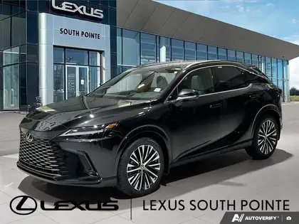 Black 2026 Lexus RX SUV / Crossover 8-Speed Automatic