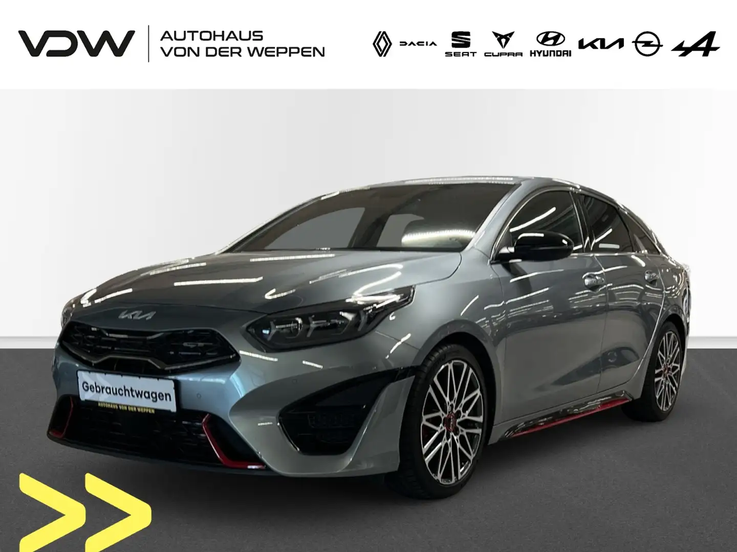 Kia ProCeed / pro_cee'd GT Klima Navi Leder Rückfahrkamera Sitzheizung Silber - 1