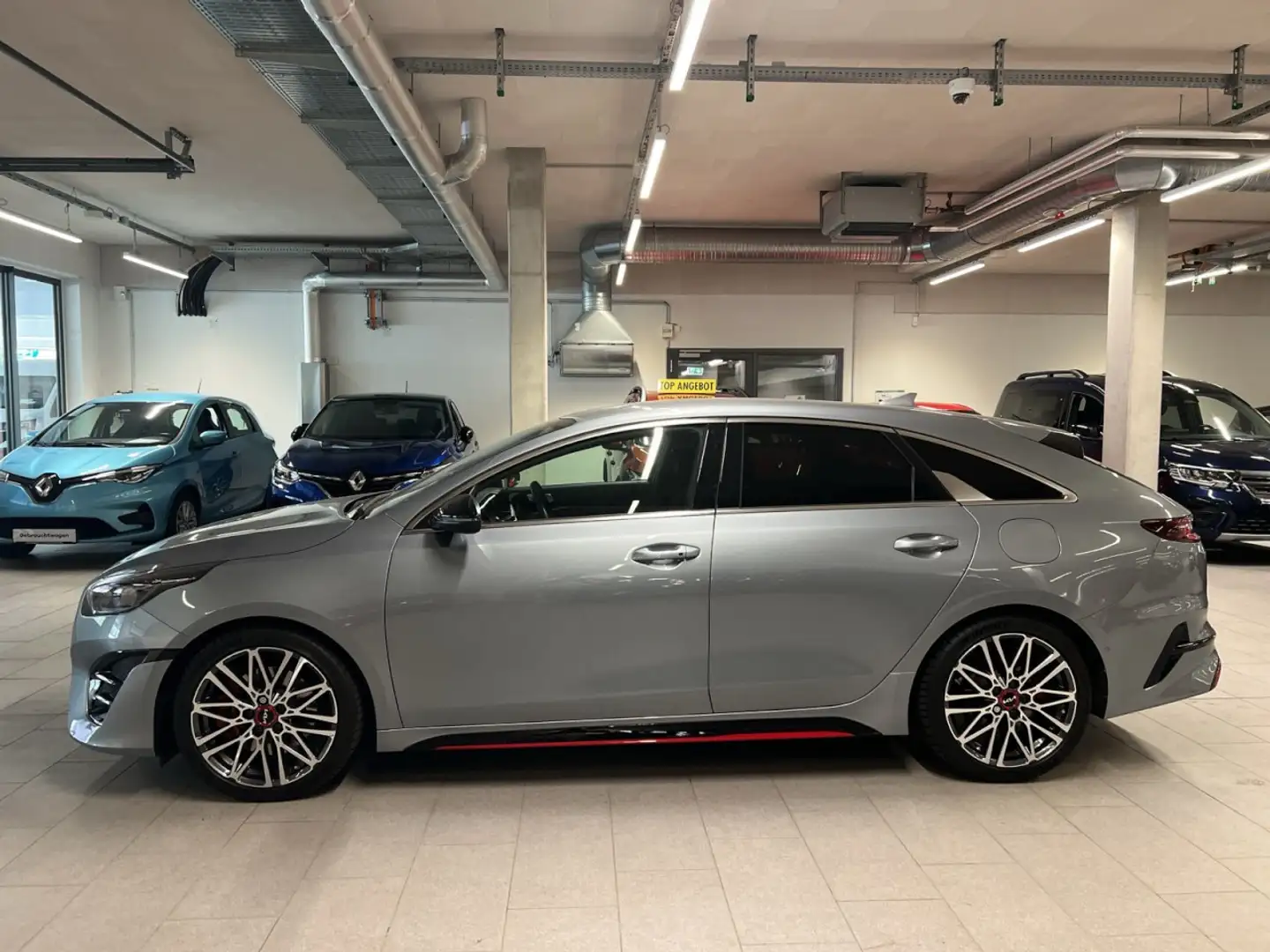 Kia ProCeed / pro_cee'd GT Klima Navi Leder Rückfahrkamera Sitzheizung Silber - 2