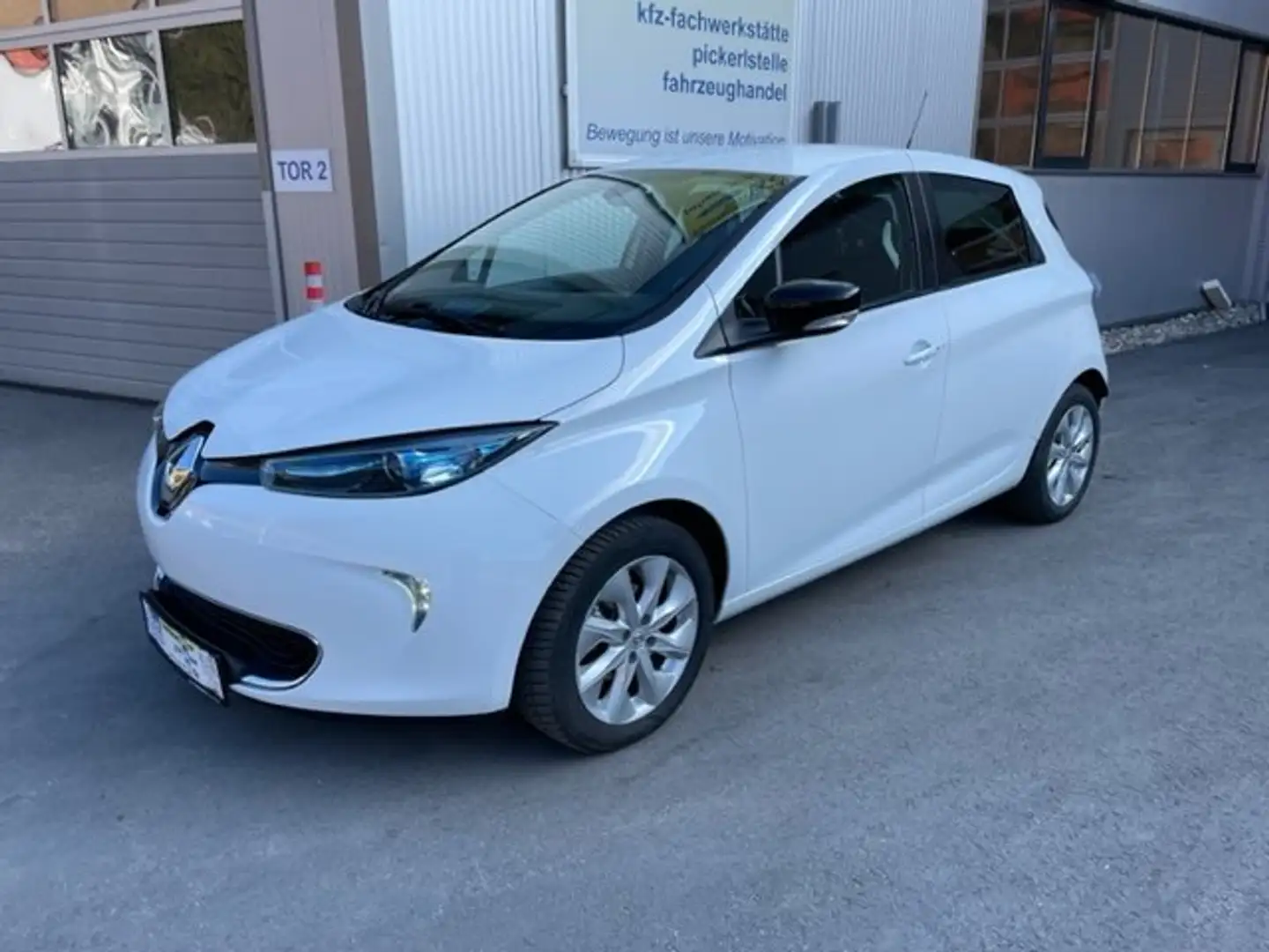 Renault ZOE Complete Intens Q90 22 kWh (Batteriemiete) Weiß - 1
