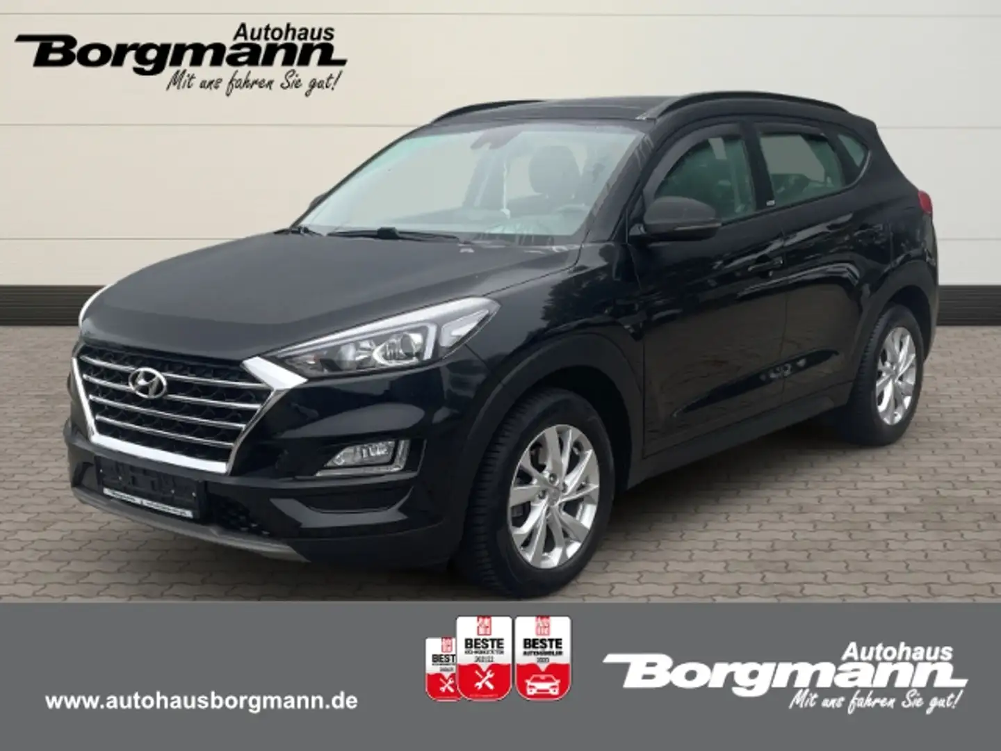 Hyundai TUCSON Trend 1.6 Turbo Rückfahrkamera - Navi - Sitzheizun Schwarz - 1