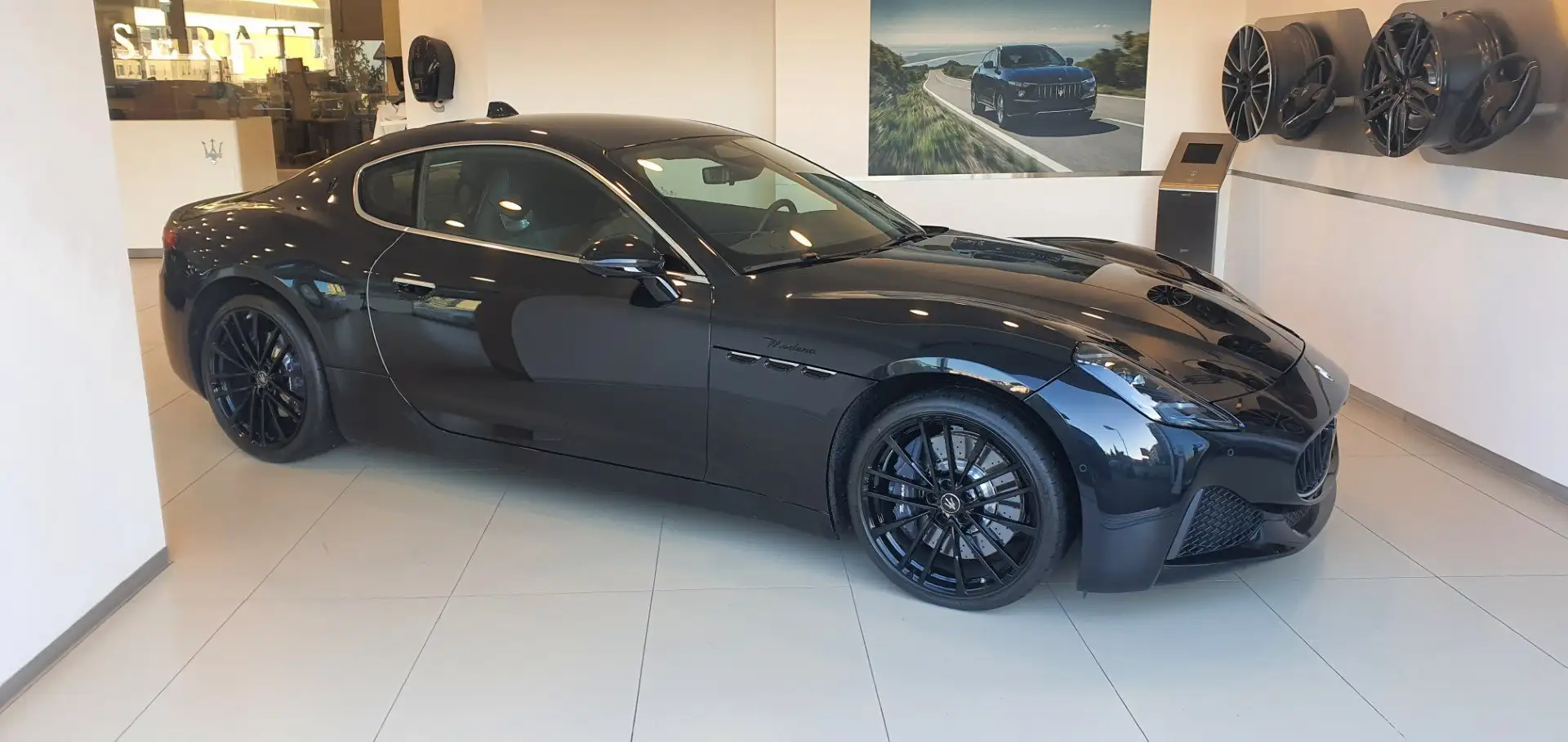 Maserati GranTurismo Granturismo Modena 490cv V6 Nettuno Fekete - 2