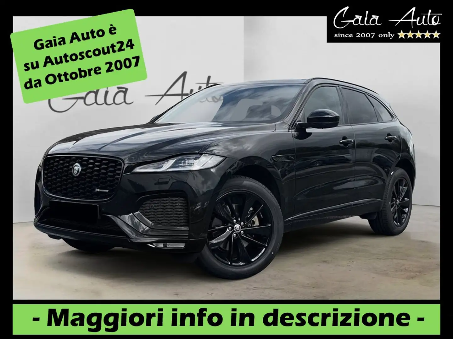 Jaguar F-Pace 2.0 D204 Mild-Hybrid R-Dynamic SE black AWD Nero - 1