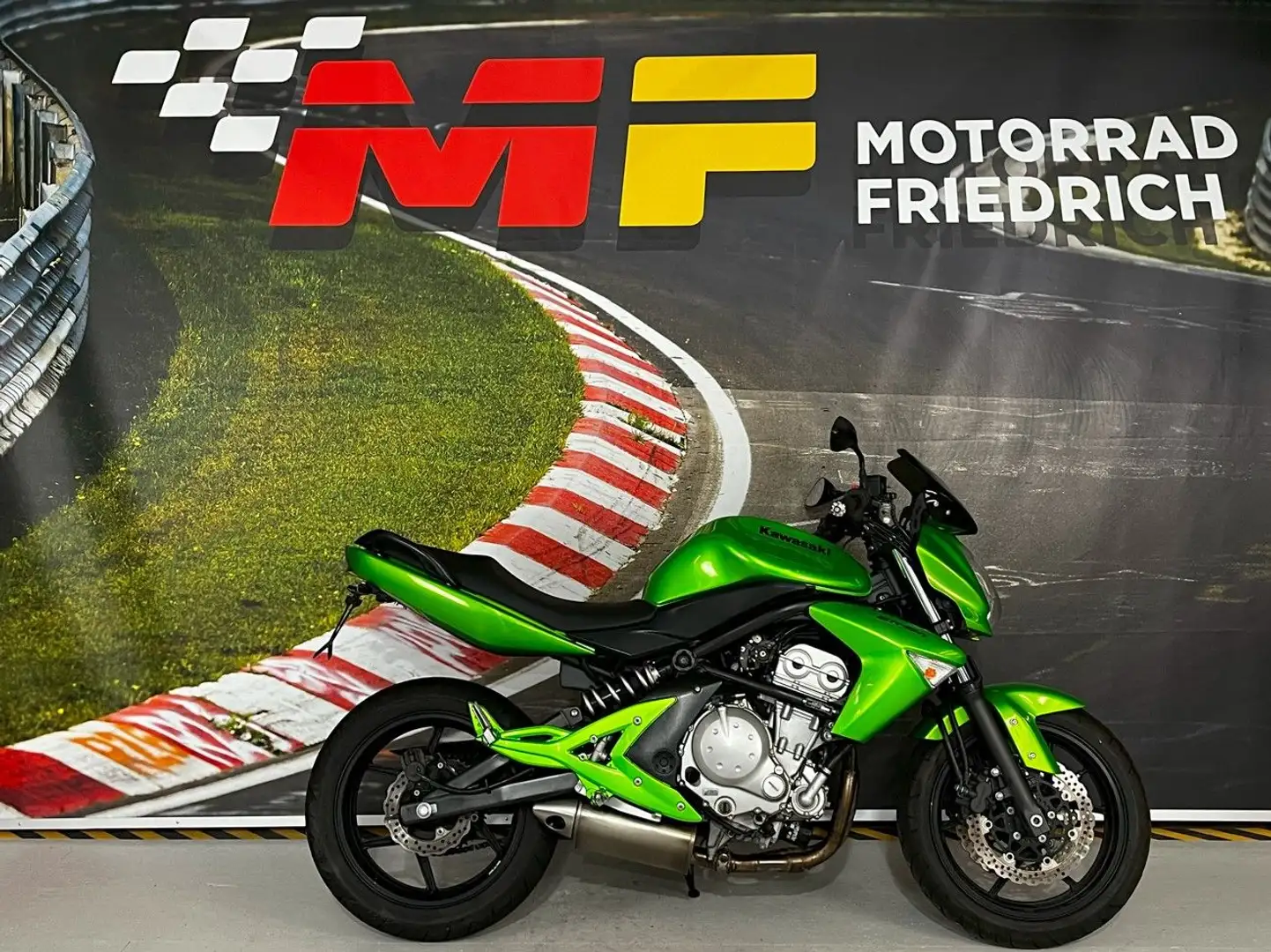 Kawasaki ER - 6 N INSPEKTION+TÜV NEU|A2-fähig]] Grün - 1