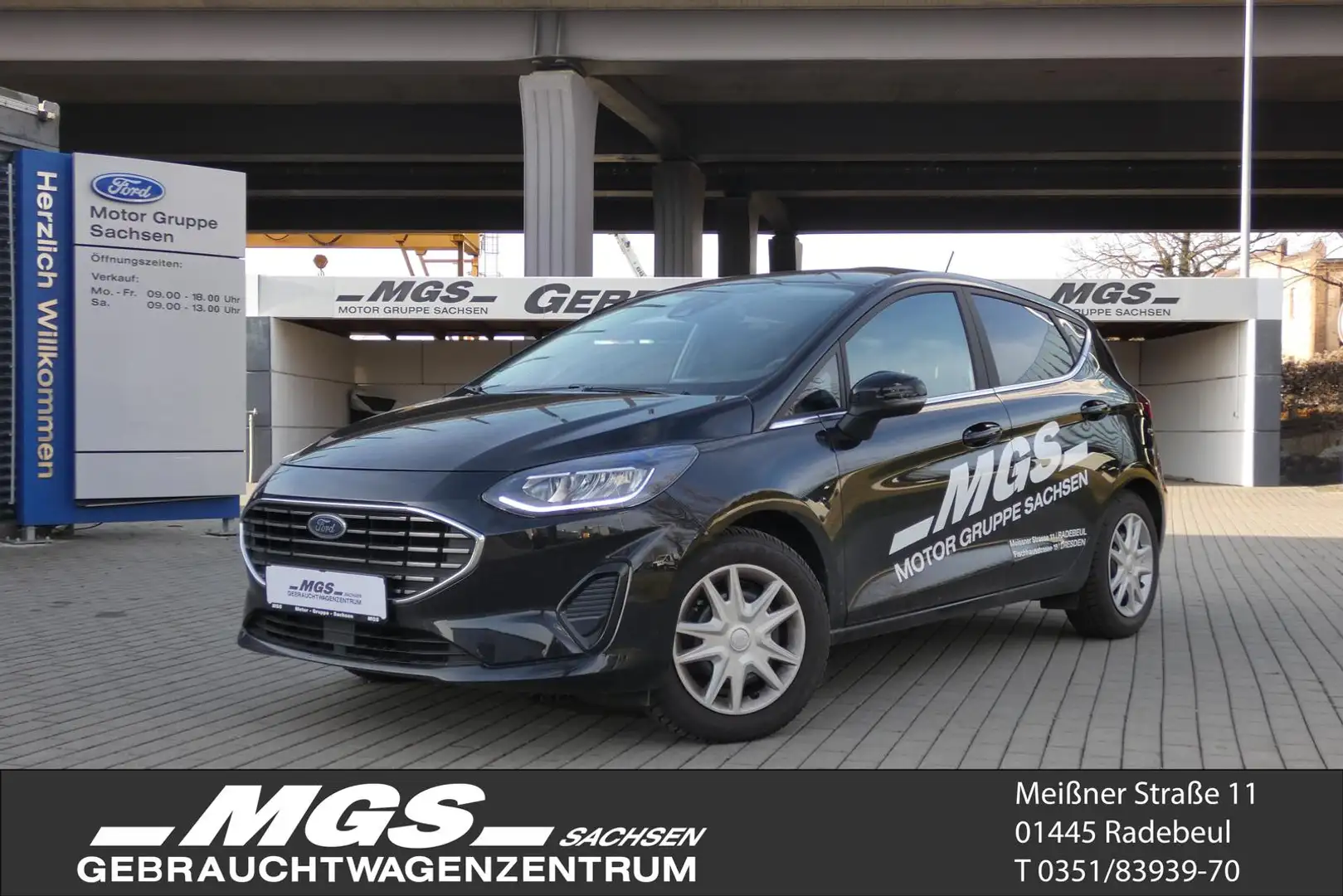 Ford Fiesta EB Titanium X #NAVI #KLIMA #LED #DAB+ #CAM #ACC Noir - 1