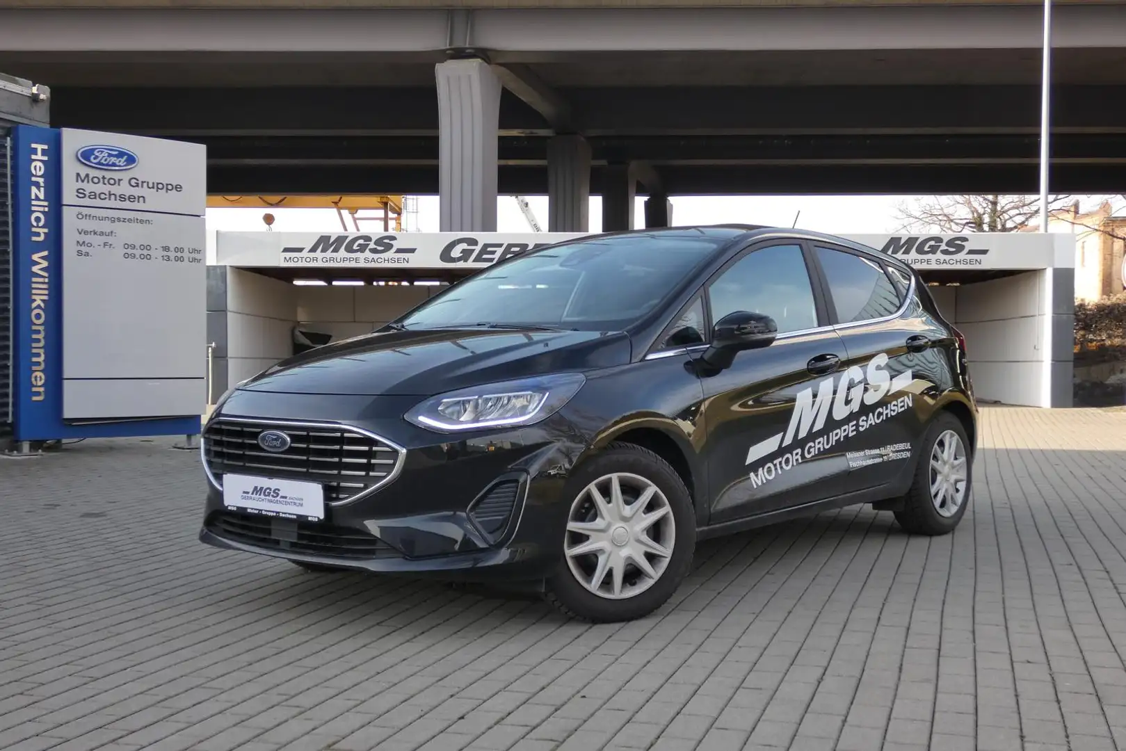 Ford Fiesta EB "Titanium X" #NAVI #KLIMA #LED #DAB+ #CAM #ACC Schwarz - 2