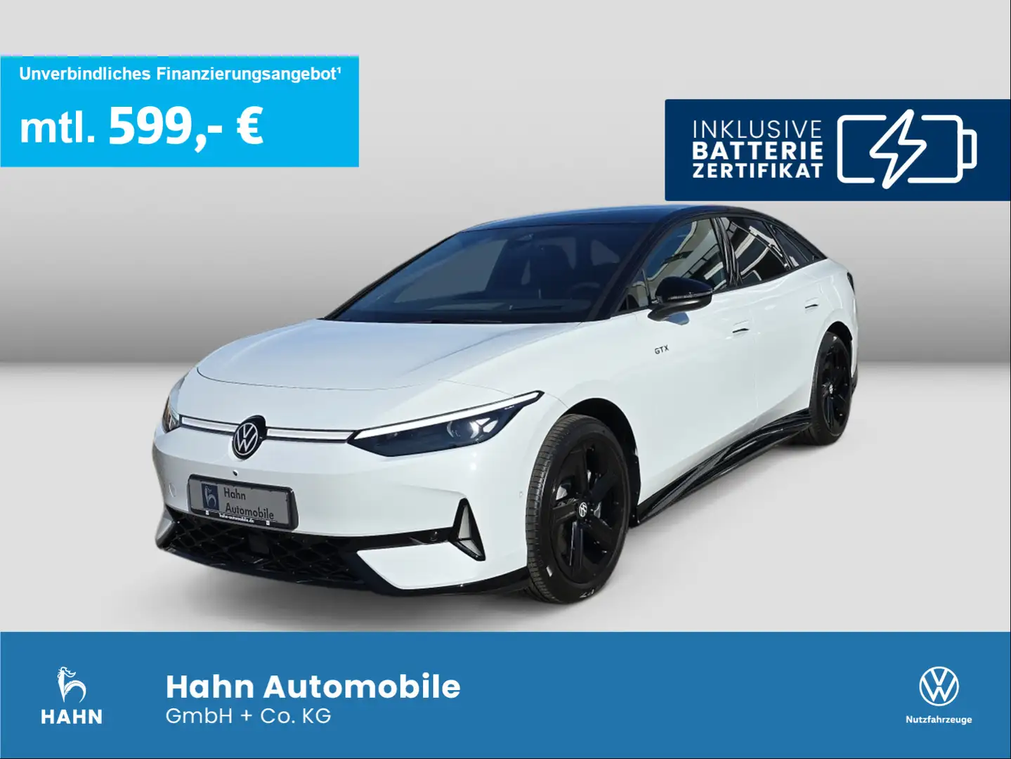 Volkswagen ID.7 GTX 4MOTION 86 kWh 340 PS AHK inkl. Winterr Blanc - 1