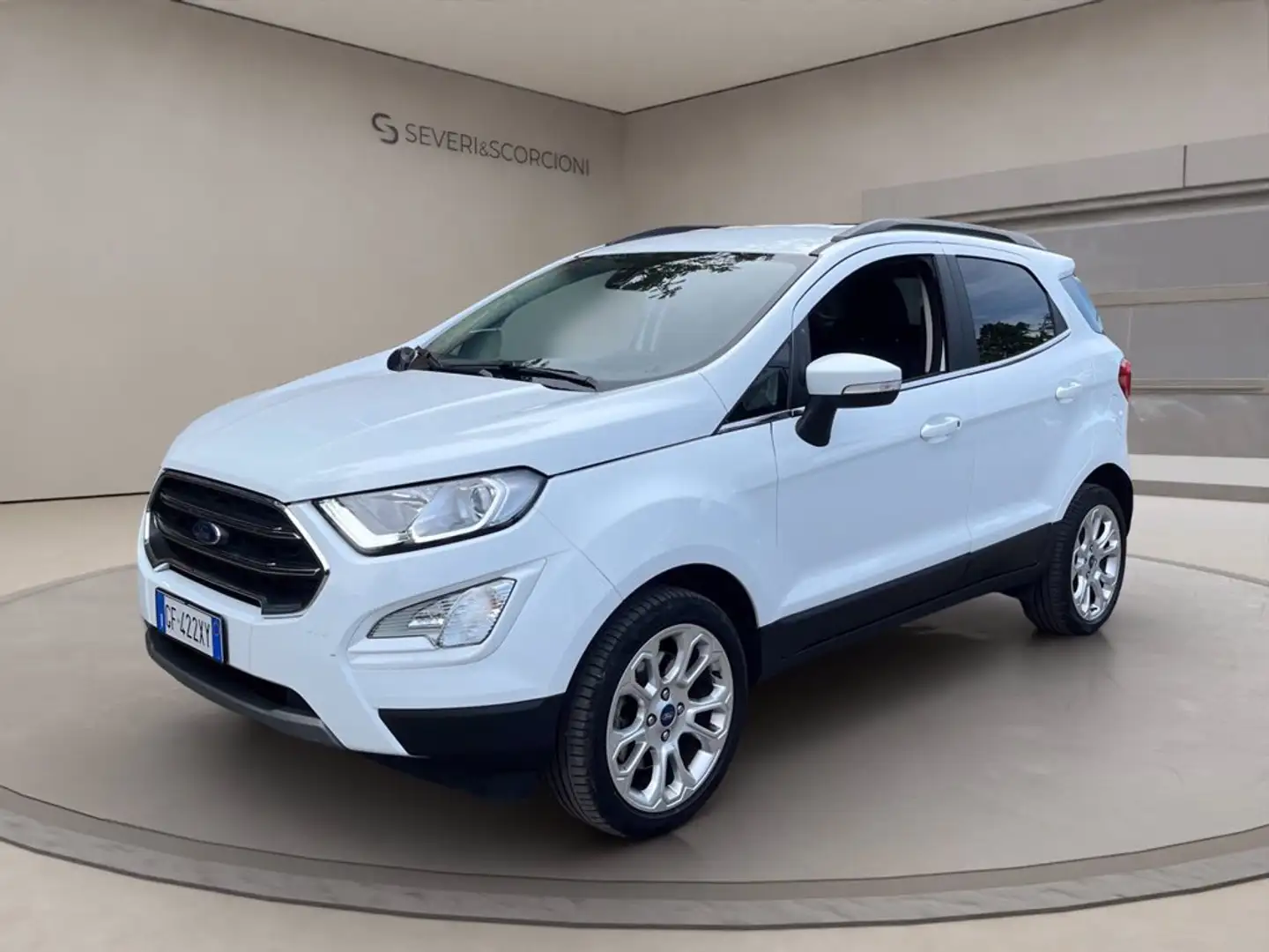 Ford EcoSport 1.0 ecoboost titanium s&s 125cv my20.25 Blanc - 1