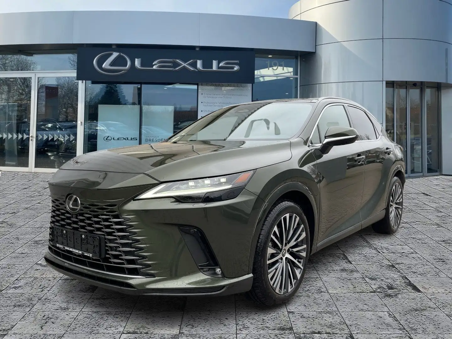 Lexus RX 450h + E-FOUR Executive Line AHK*Pano*HUD*Navi Grün - 2
