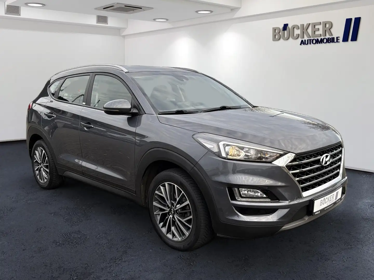 Hyundai TUCSON 1.6 T-GDi Advantage AHK Navi RFK SHZ LHZ Grau - 2