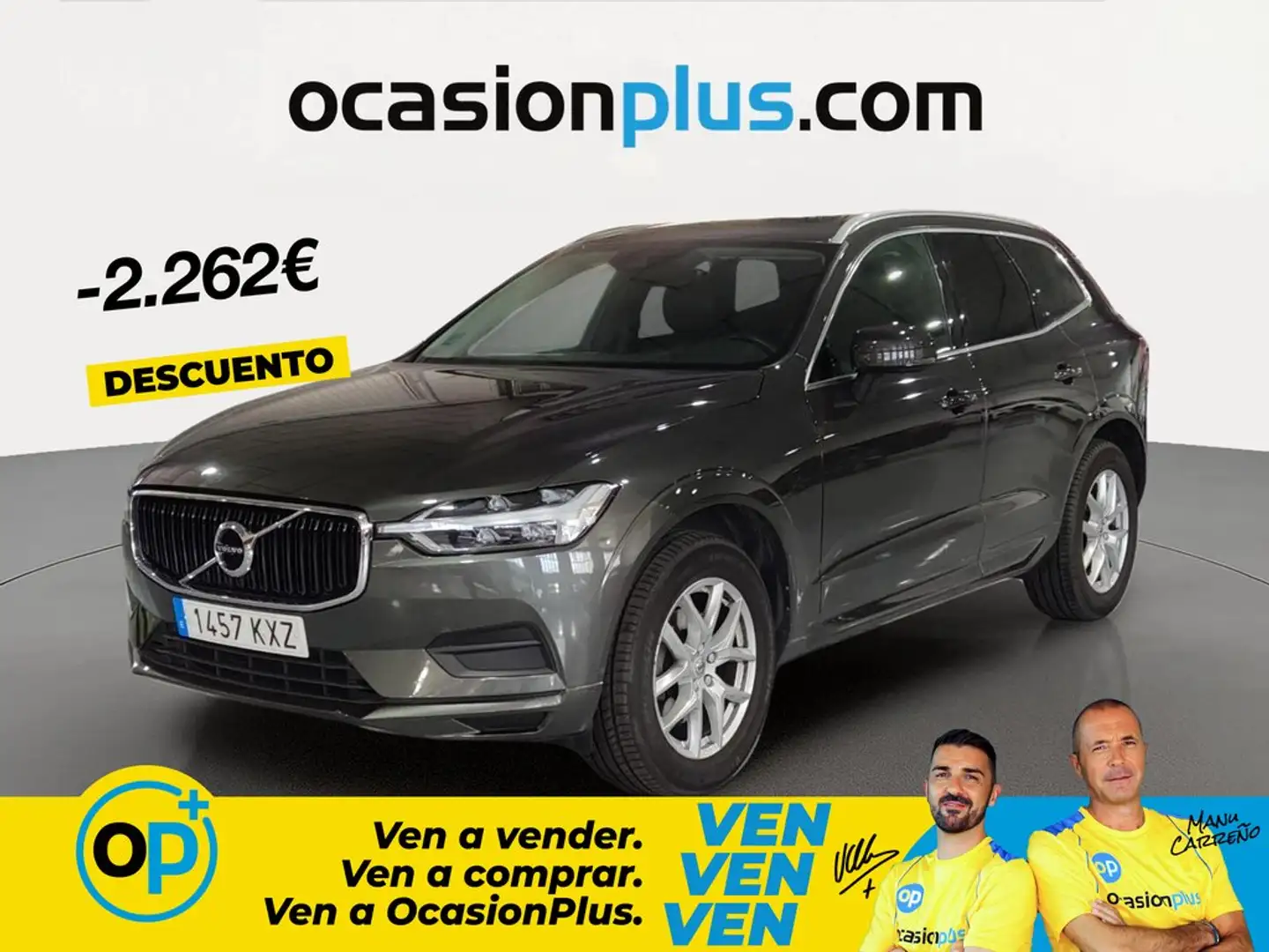 Volvo XC60 D4 Business Plus Aut. Gris - 1