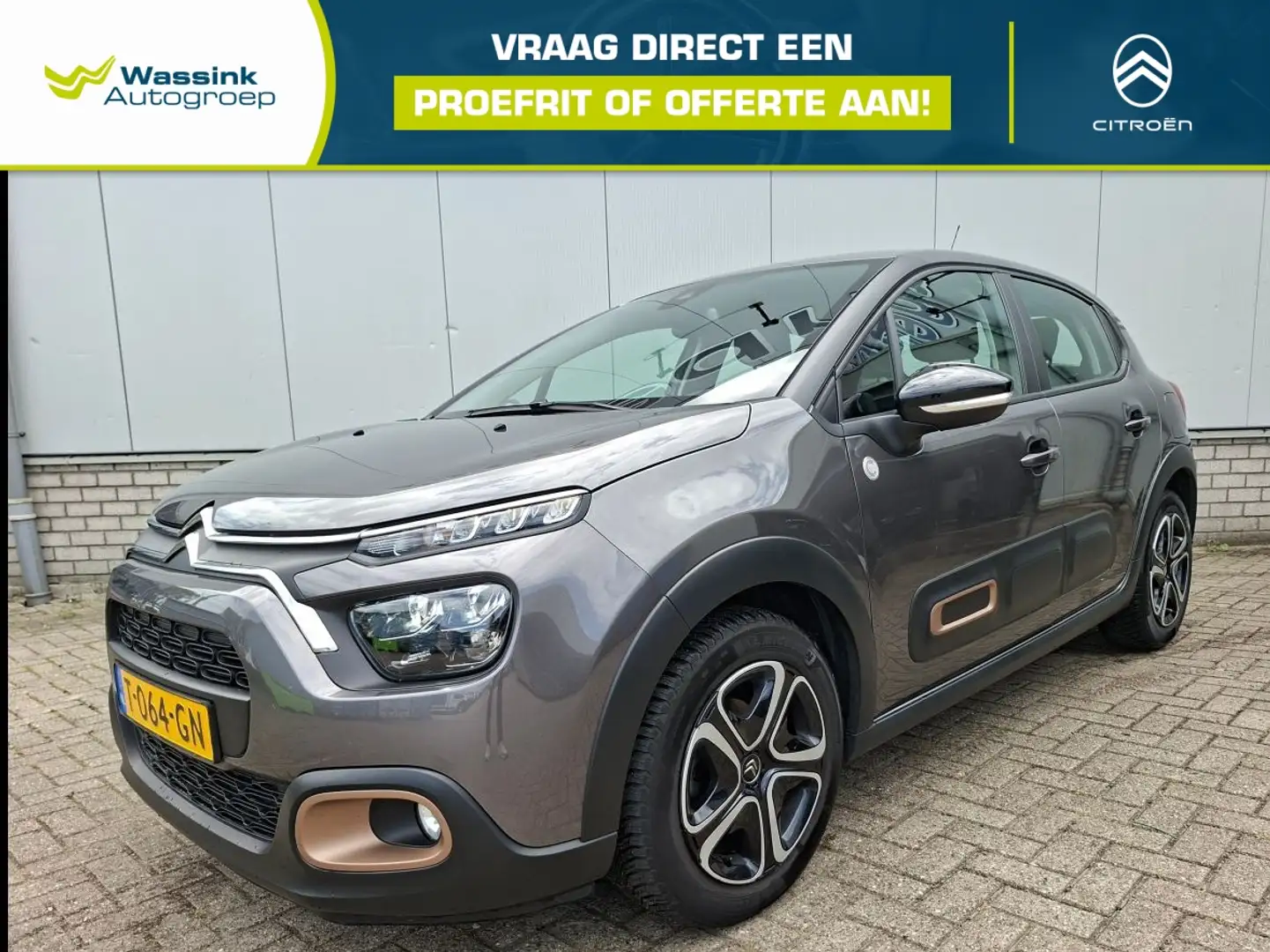 Citroen C3 1.2 PureTech C-Series I Navigatie Grigio - 1