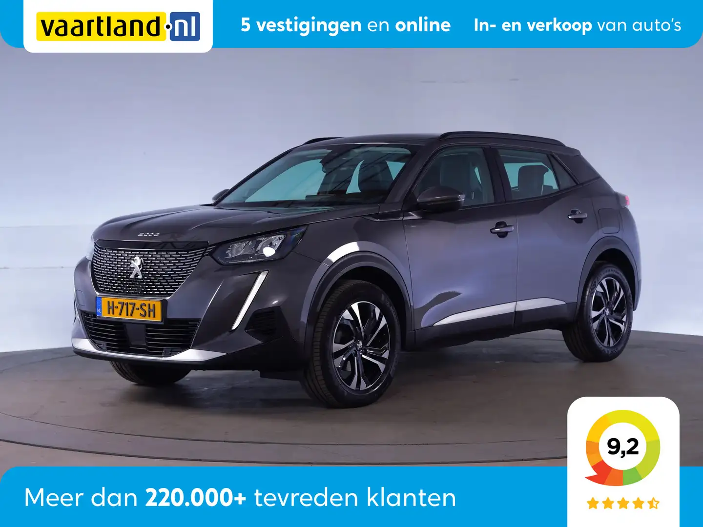 Peugeot 2008 1.2 PureTech Allure [ LED Navi Climate Apple/Auto Grijs - 1