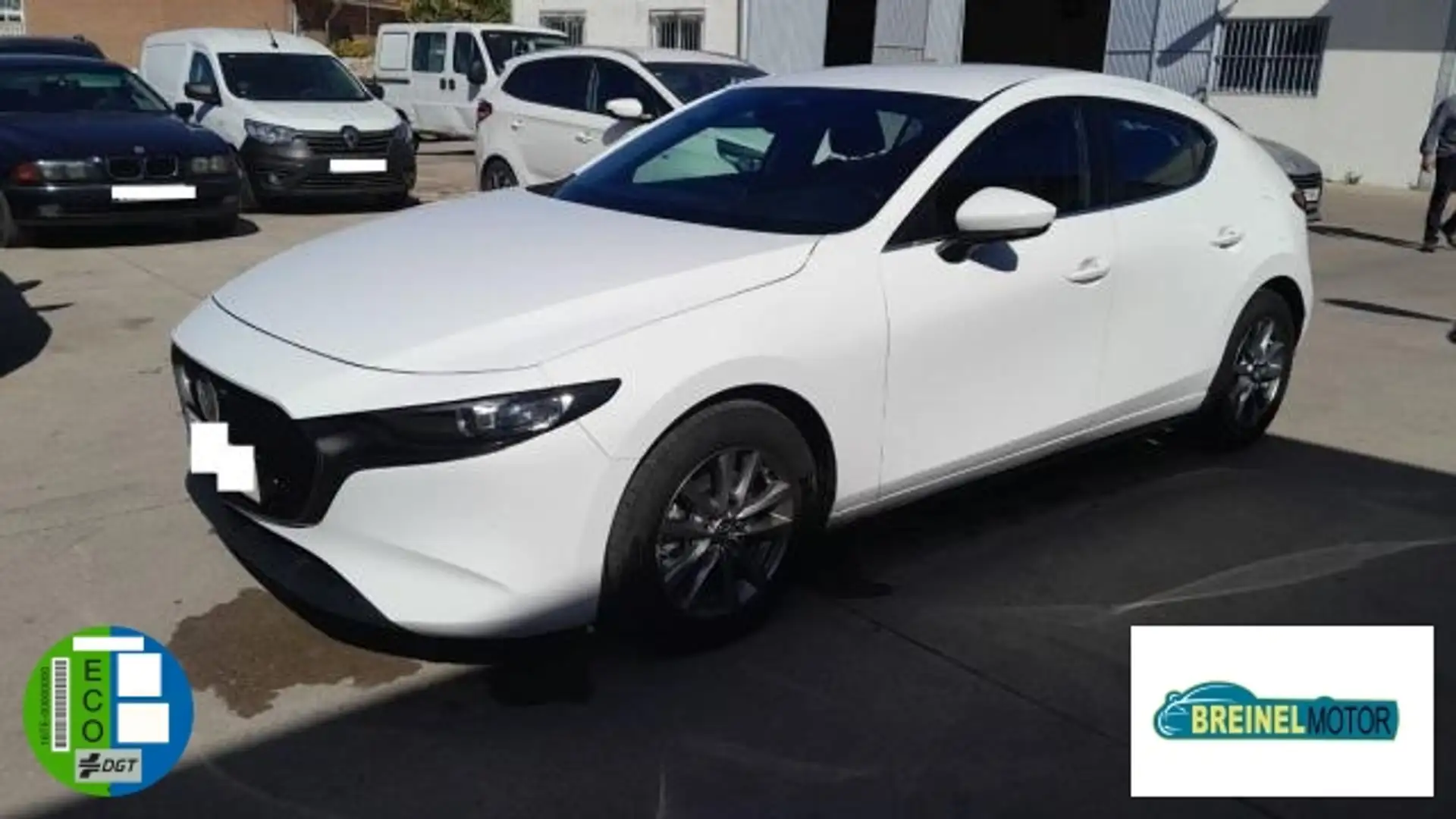 Mazda 3 2.5L E-SKY G MHEV 140CV PRIME - LINE Blanco - 2