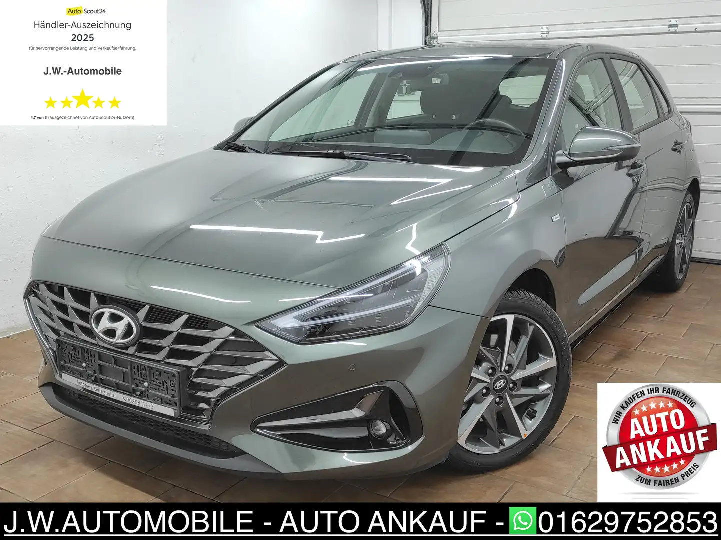 Hyundai i30 Trend Mild-Hybrid AUTOMATIK LED NAVI KAMERA EURO6 Grau - 1