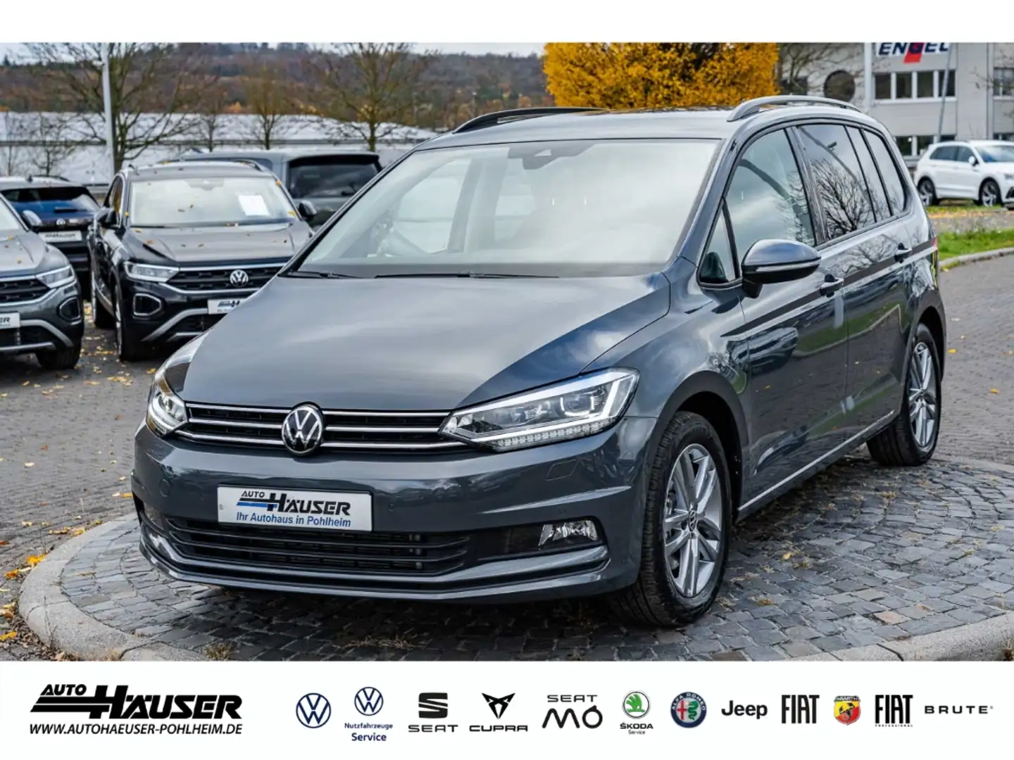 Volkswagen Touran Comfortline 1.5 TSI DSG 7-SITZER EL. HECKKL. NAVI Grau - 1
