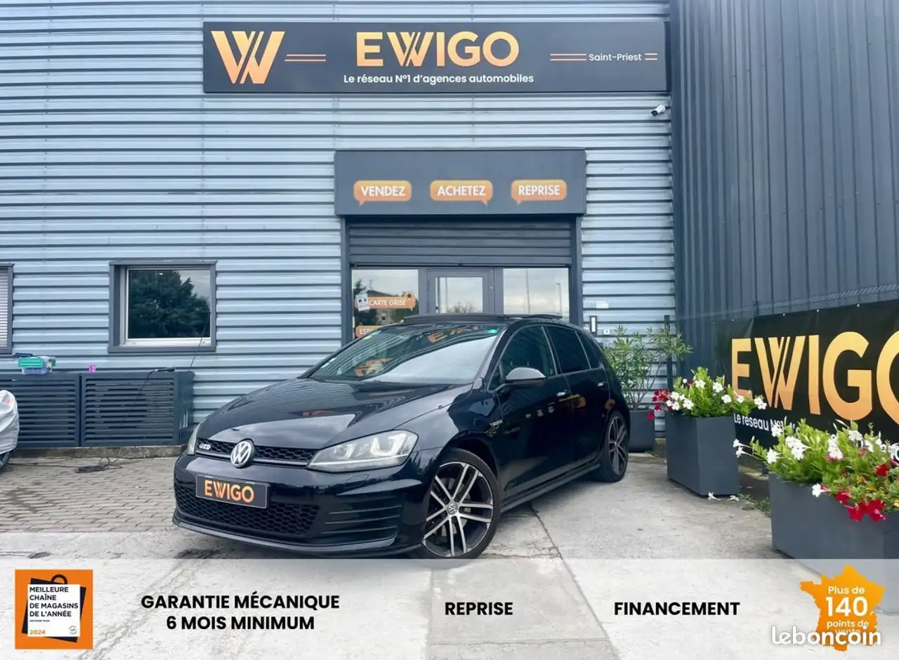 Volkswagen Golf 2.0 tdi 184ch gtd dsg 6 siÃ¨ges chauffan
