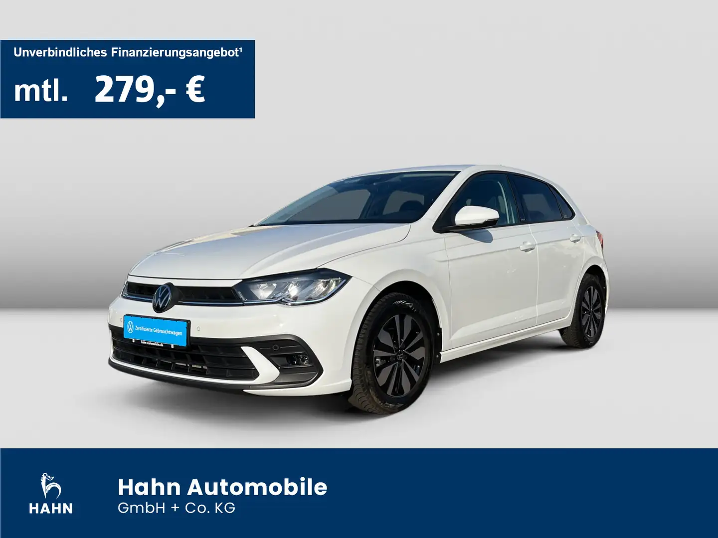 Volkswagen Polo 1.0TSI DSG Move LED Navi-Vorb. PDC Sitzheiz Weiß - 1