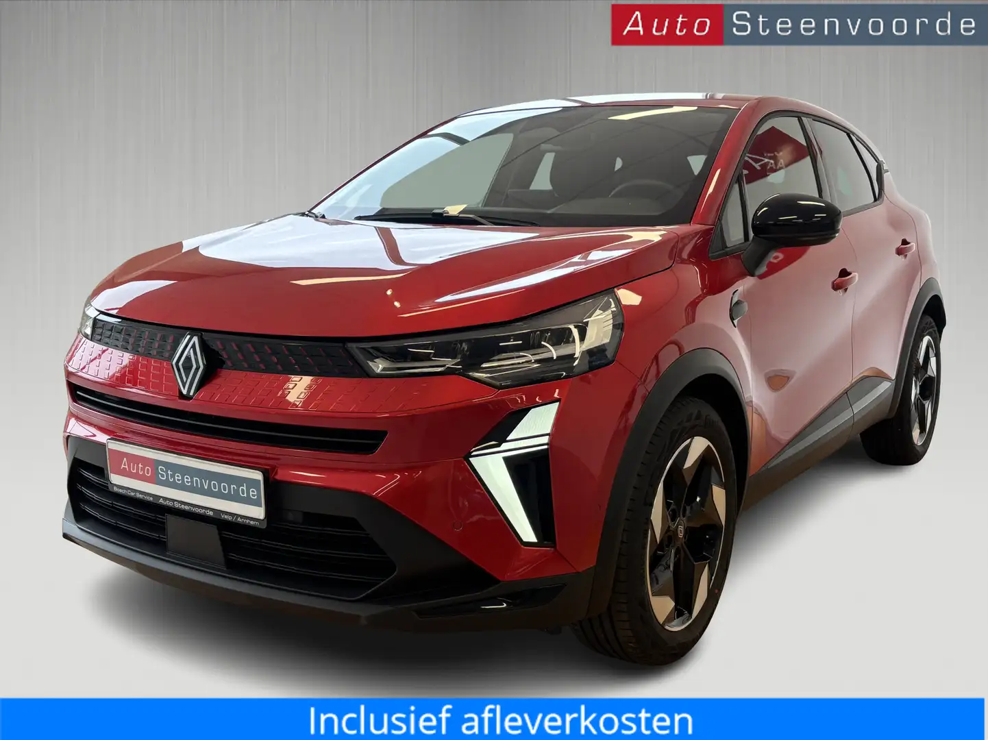 Renault Captur 1.3 mild hybrid 160 Techno BOMVOL * STOEL+STUUR VE Rood - 1