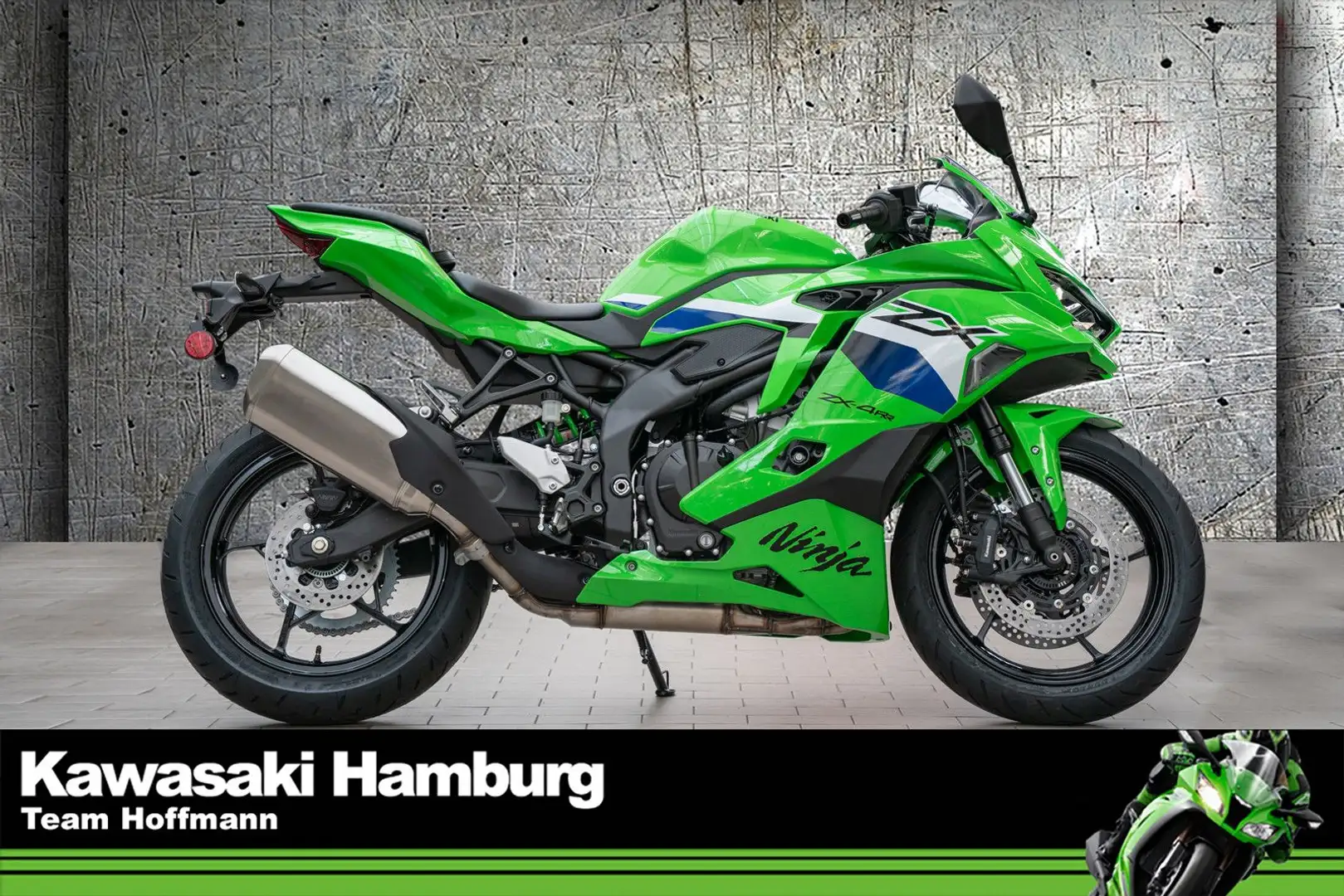 Kawasaki Ninja ZX-4RR Modell 2026, sofort lieferbar Zöld - 1