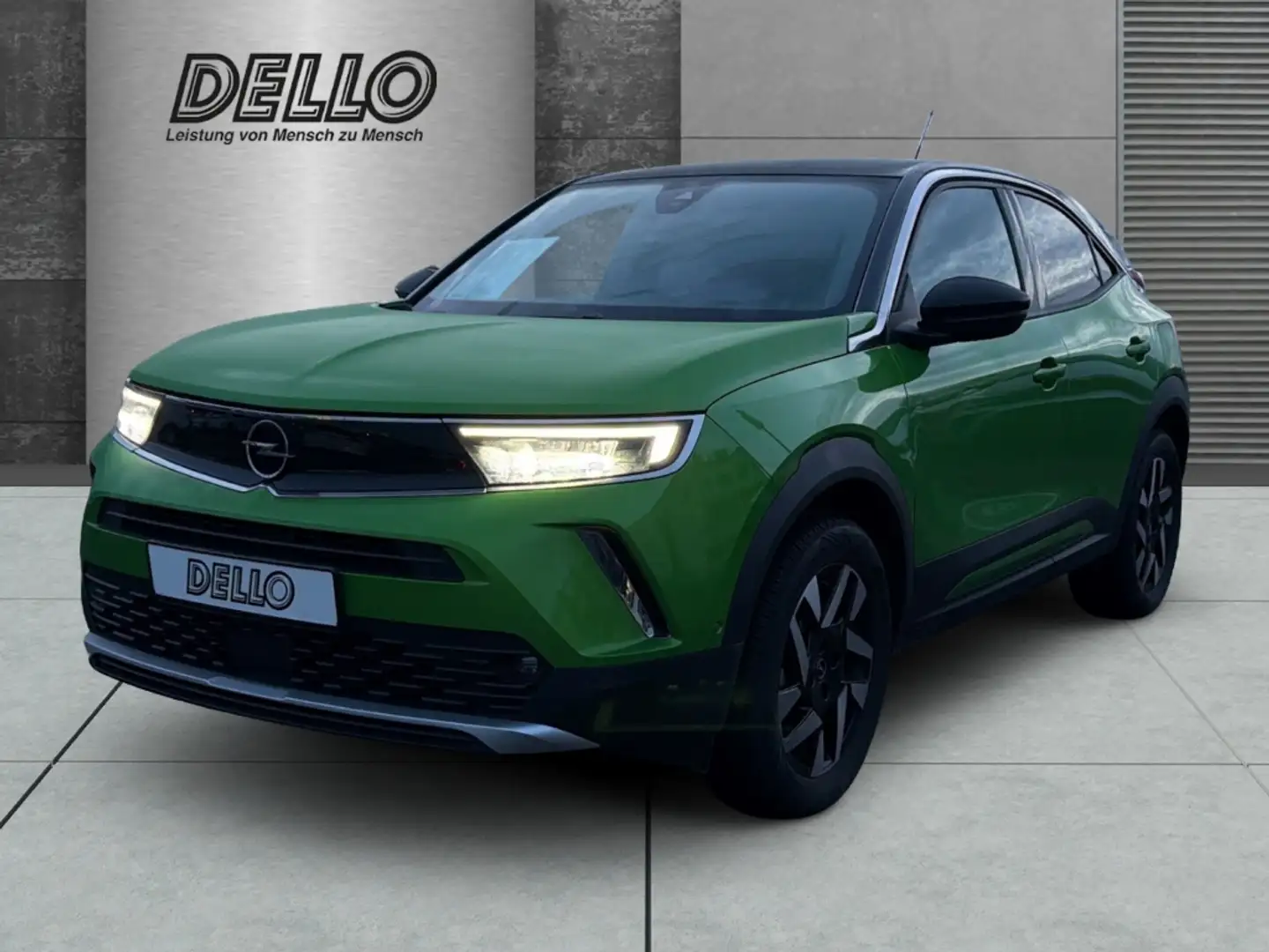 Opel Mokka e Elegance Allwetterräder auf ALU, 4xFensterheber, Grün - 1