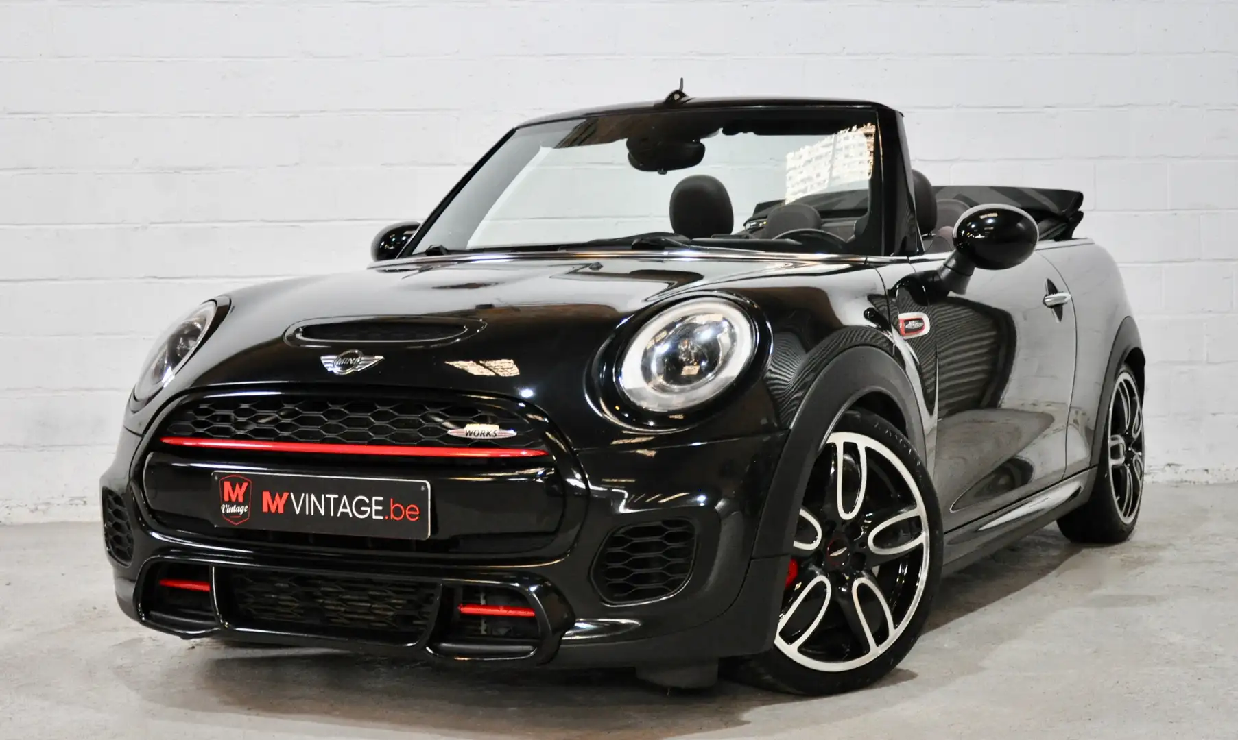 MINI John Cooper Works Cabrio Mini Cabriolet 2.0AS JCW 231cv ** TOP CONFIG ** Schwarz - 1