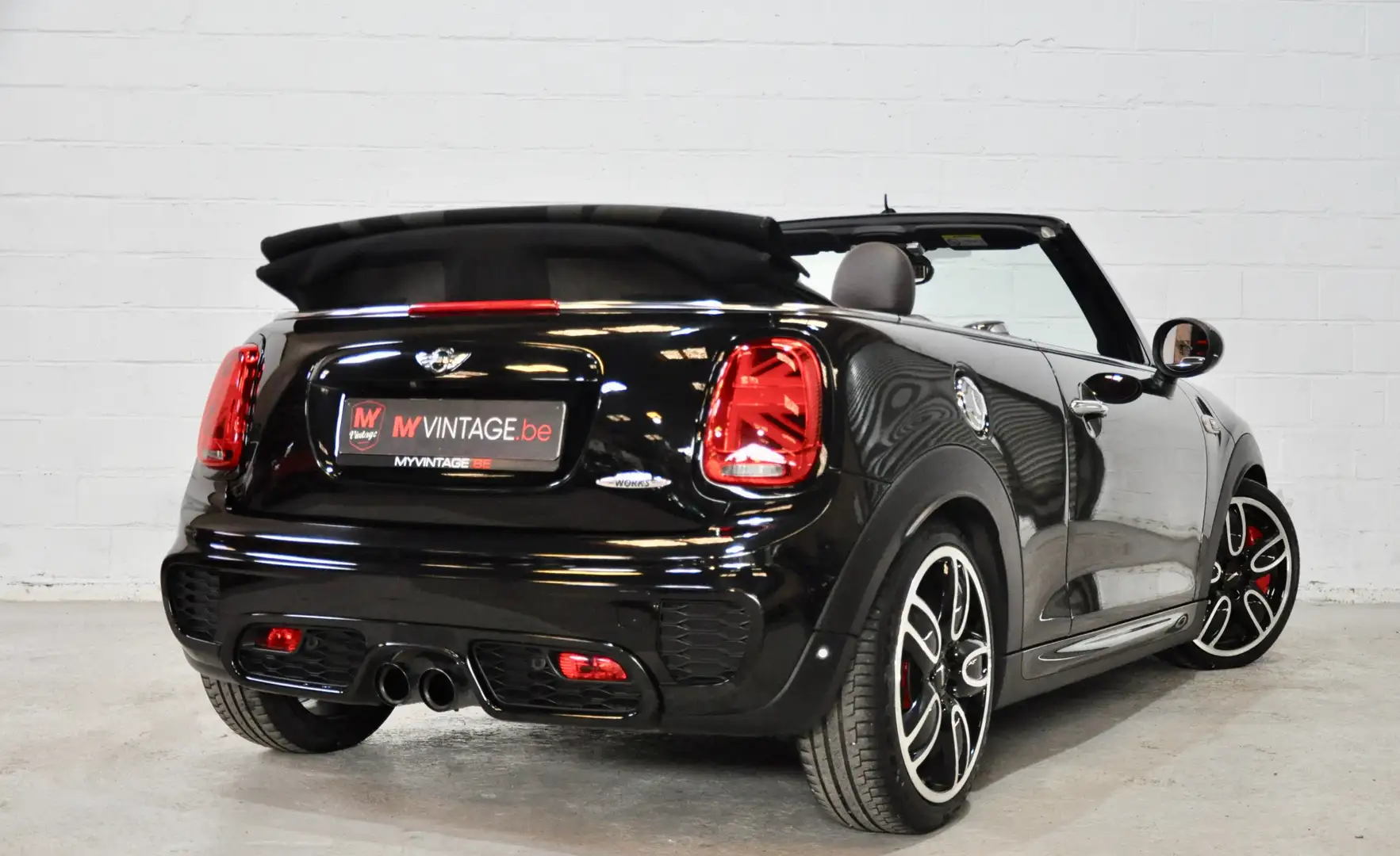 MINI John Cooper Works Cabrio Mini Cabriolet 2.0AS JCW 231cv ** TOP CONFIG ** Schwarz - 2
