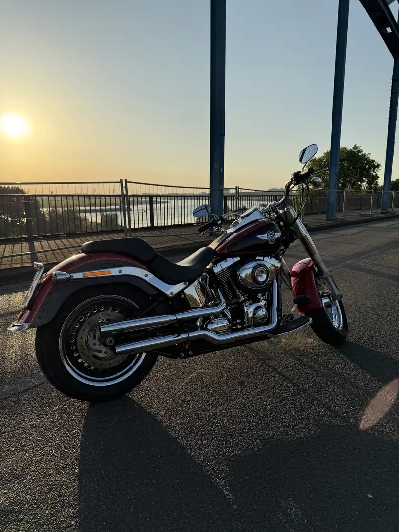 Harley-Davidson Fat Boy Softail (Fat Boy / Slim / Deluxe) Rojo - 2