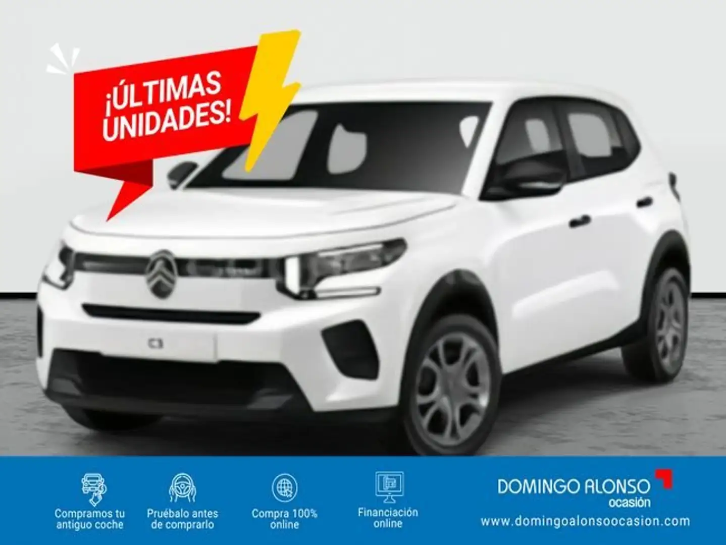 Citroen C3 Nuevo Citroën Turbo 100 S&S 6v YOU Blanc - 1