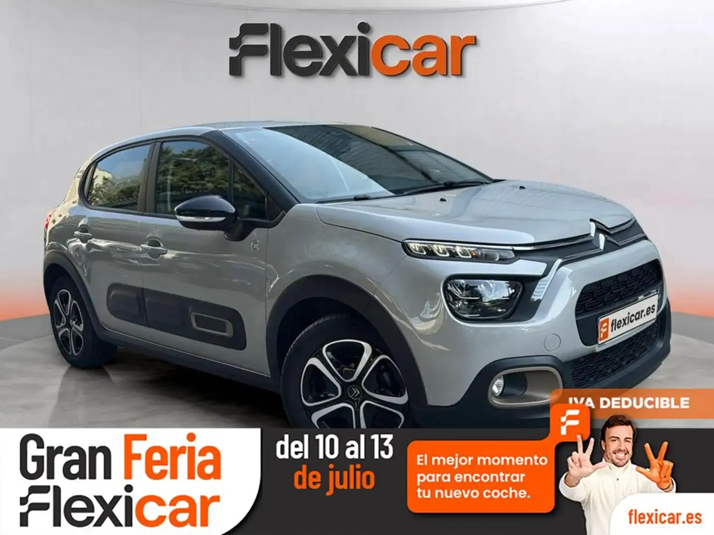 Citroen C3 PureTech 60KW (83CV) C-Series Gris - 1