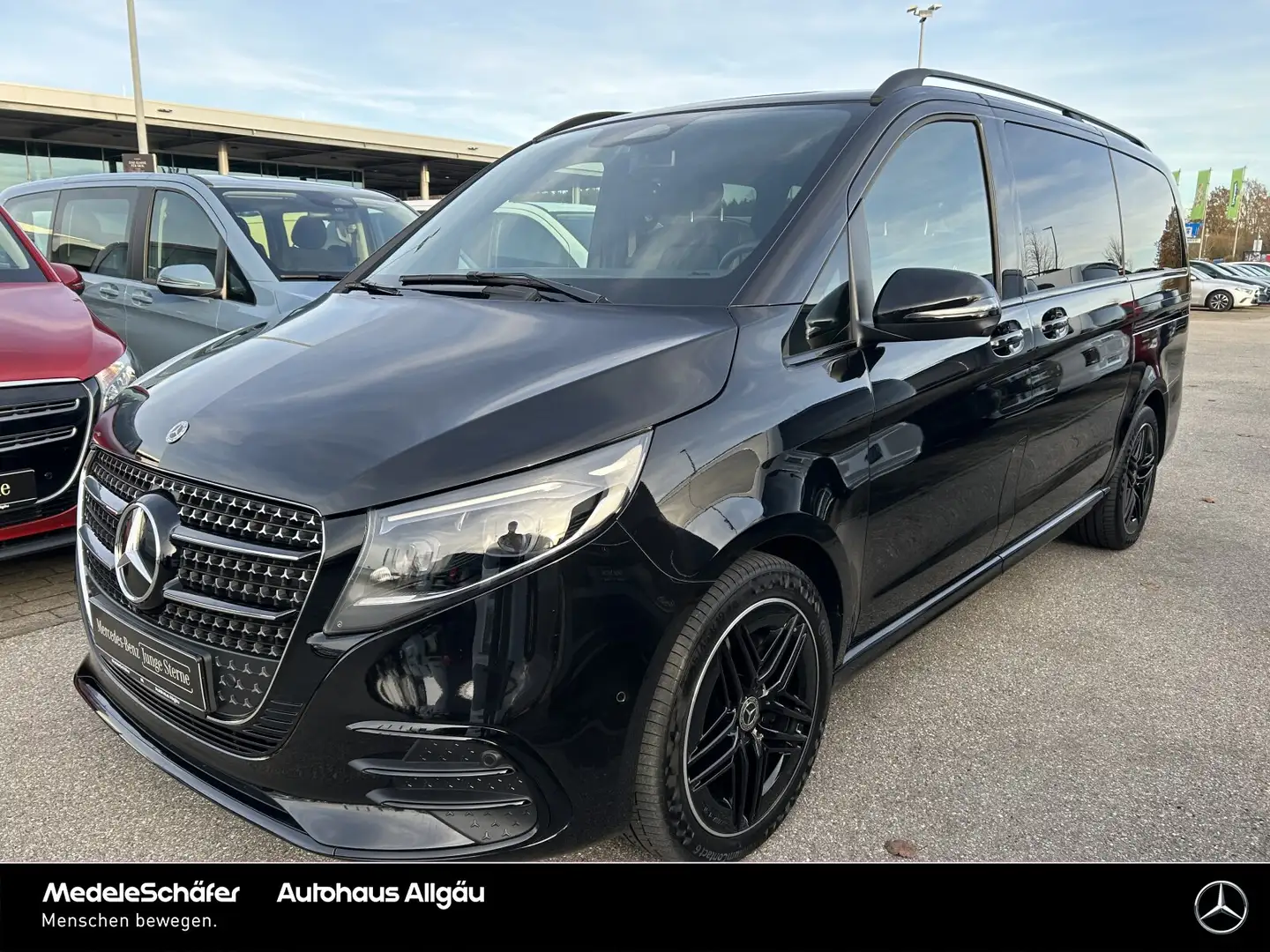 Mercedes-Benz V 250 V 250 d AVANTGARDE L AMG BURMESTER 360° AIRMATIC Noir - 2