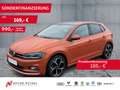 Volkswagen Polo 1.0 TSI HIGHLINE LED+PANO+DAB+SHZ+2xPDC+17Z Orange - thumbnail 1