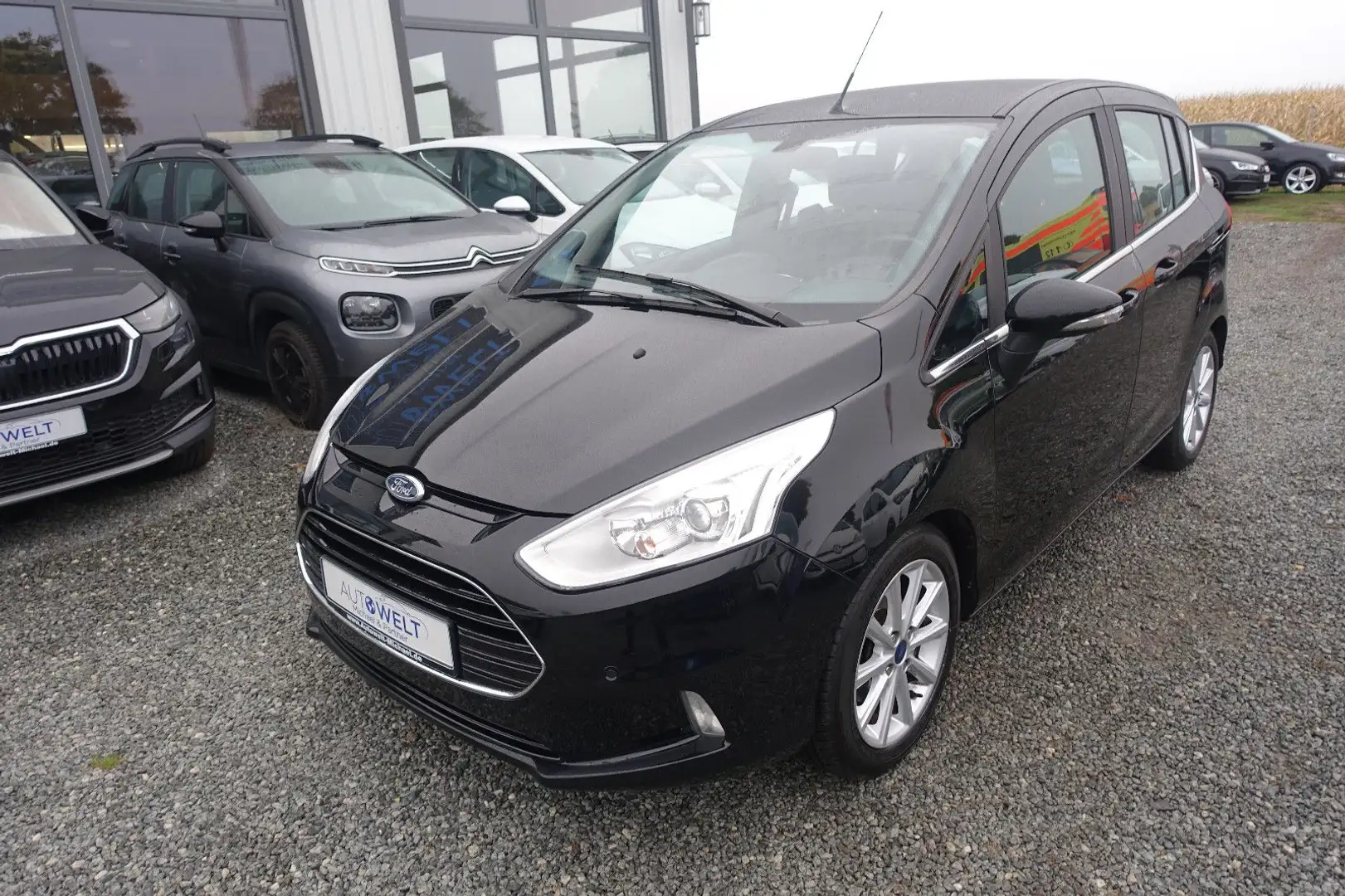 Ford B-Max 1.0 KLIMAAUT PDC SITZH Insp.NEU TÜV 6/27 Noir - 2