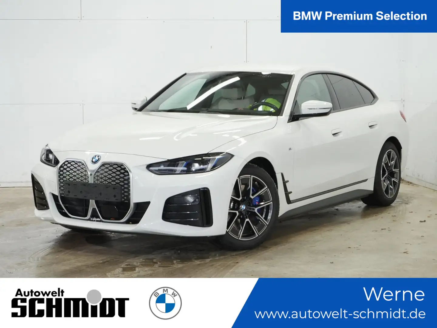 BMW i4 xDrive40 M Sportpaket + GARANTIE-bis-03.2030 Weiß - 1