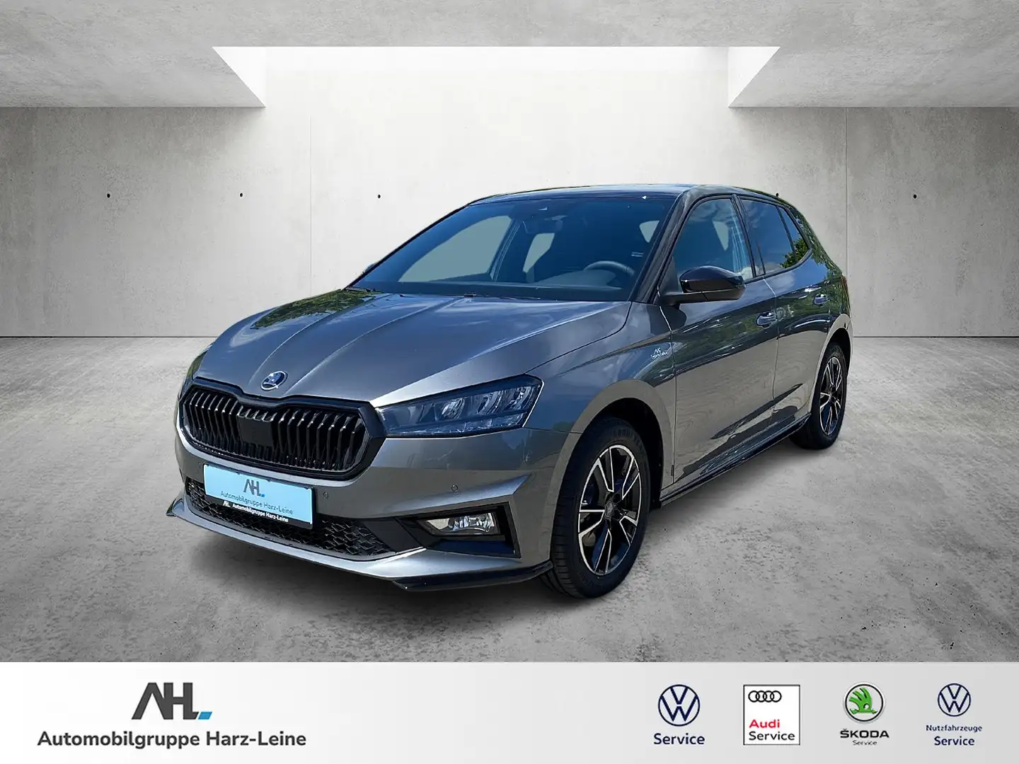 Skoda Fabia 1.0 TSI "Monte Carlo" LED/GRA/RFK/PDC/SMARTLINK Gris - 1