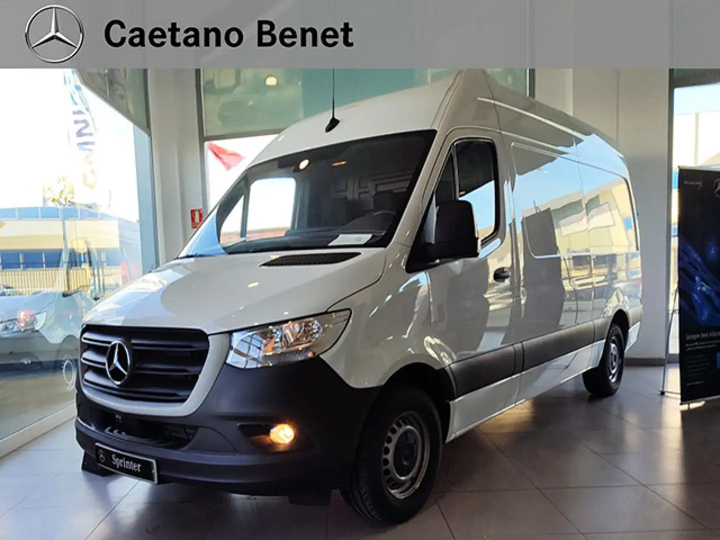 Mercedes-Benz Sprinter Furgón 315CDI Medio T.E. tT Wit - 1