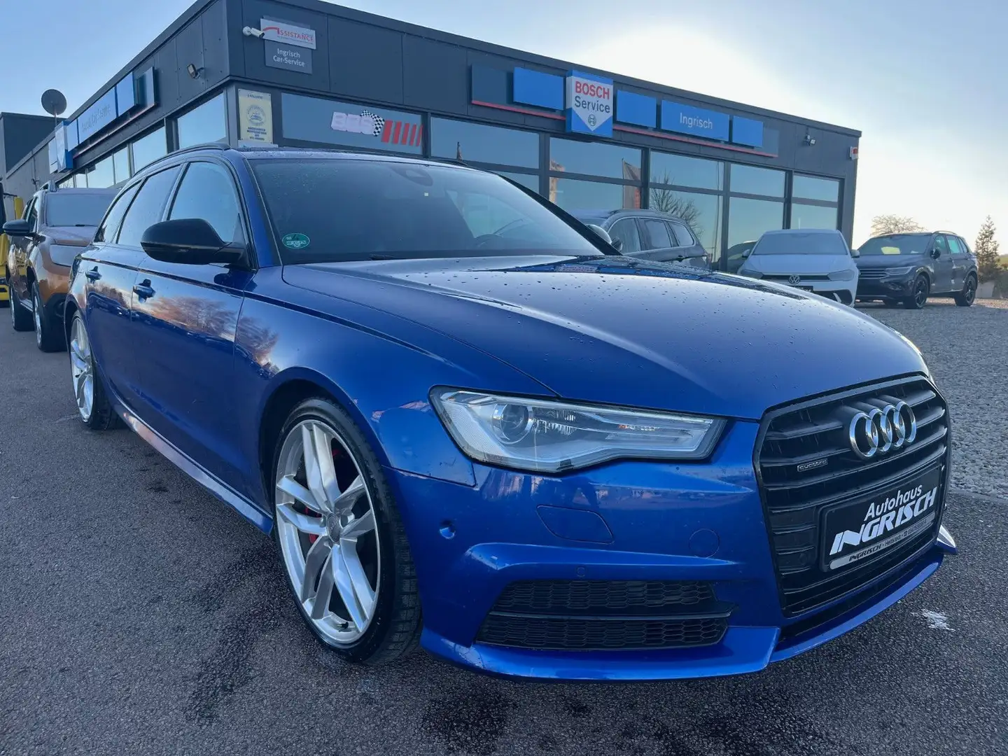 Audi A6 Avant 3.0 TDI diesel quattro competition VOLL Blauw - 1