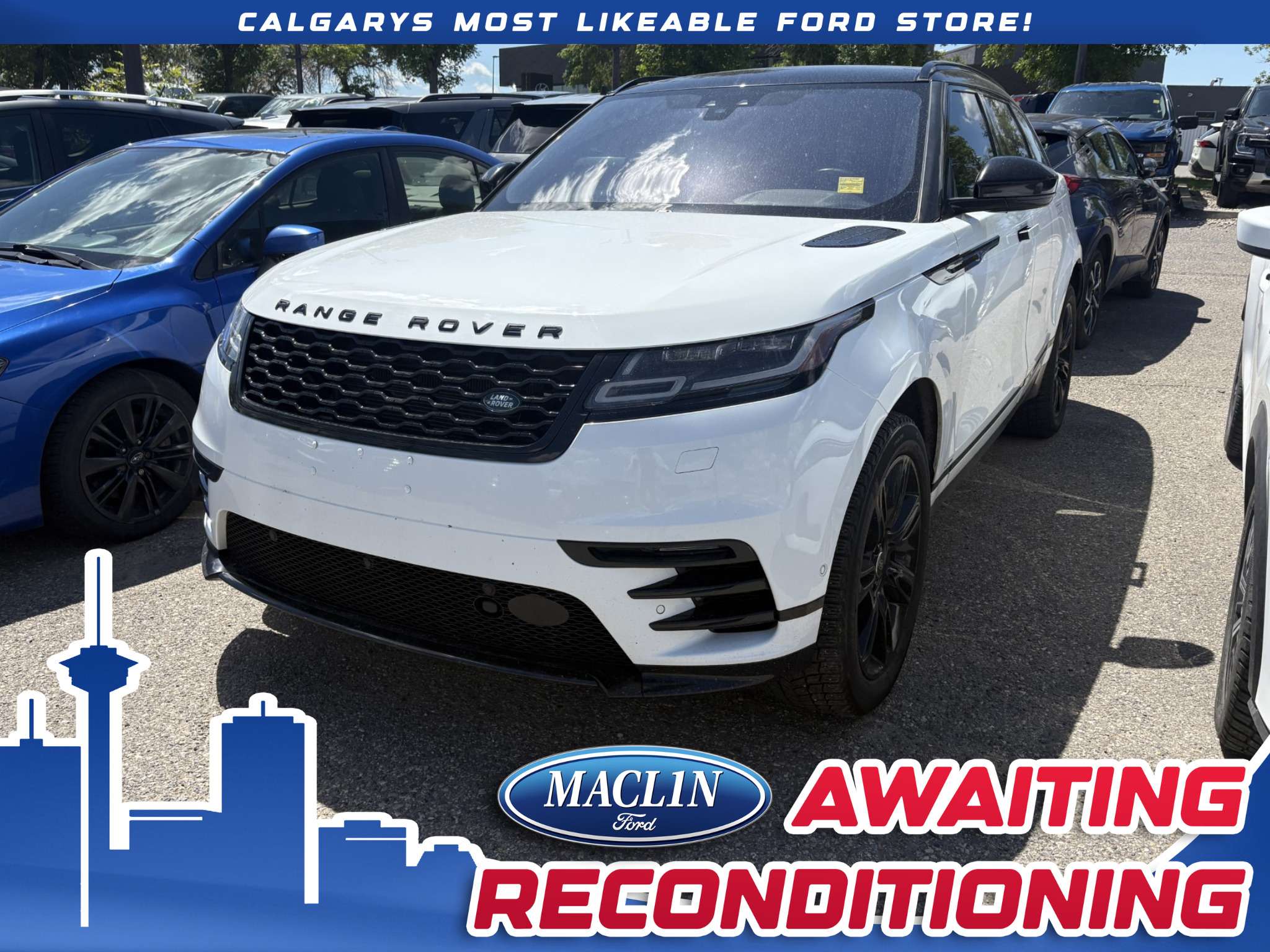 White 2019 Land Rover Range Rover Velar SUV / Crossover 8-Speed Automatic