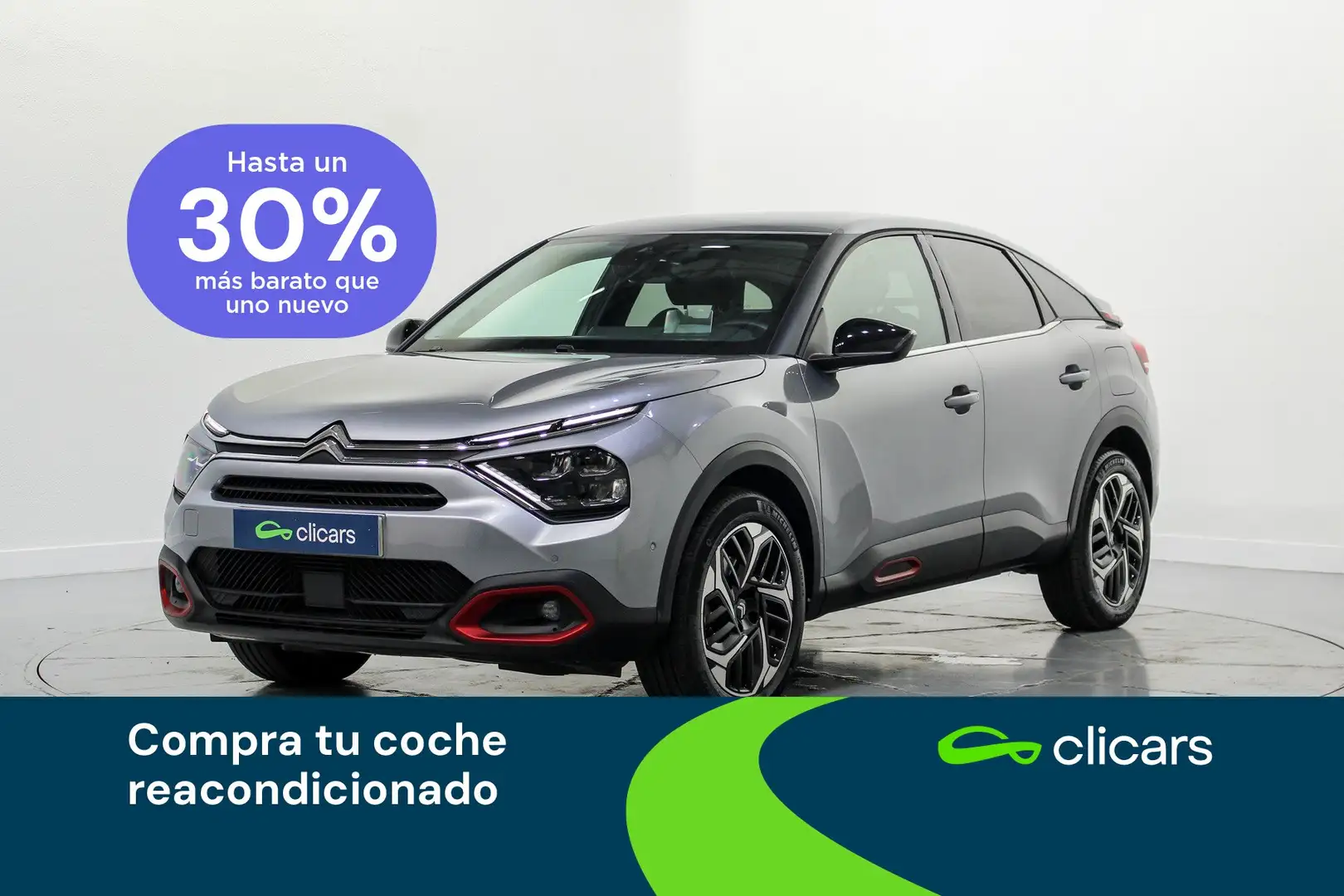 Citroen C4 1.5 BlueHDI S&S Plus EAT8 130 Stříbrná - 1